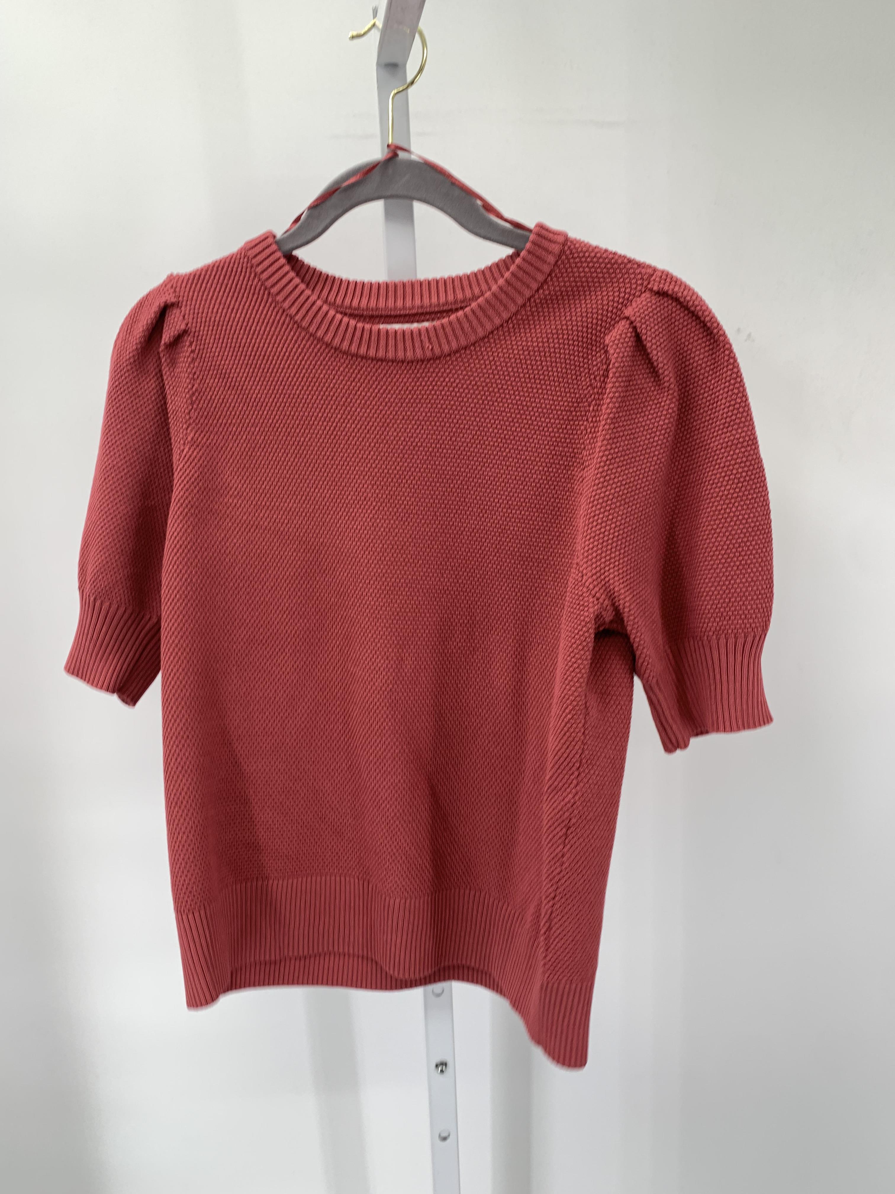 Nine West Size Small Misses Short Slv Sweater