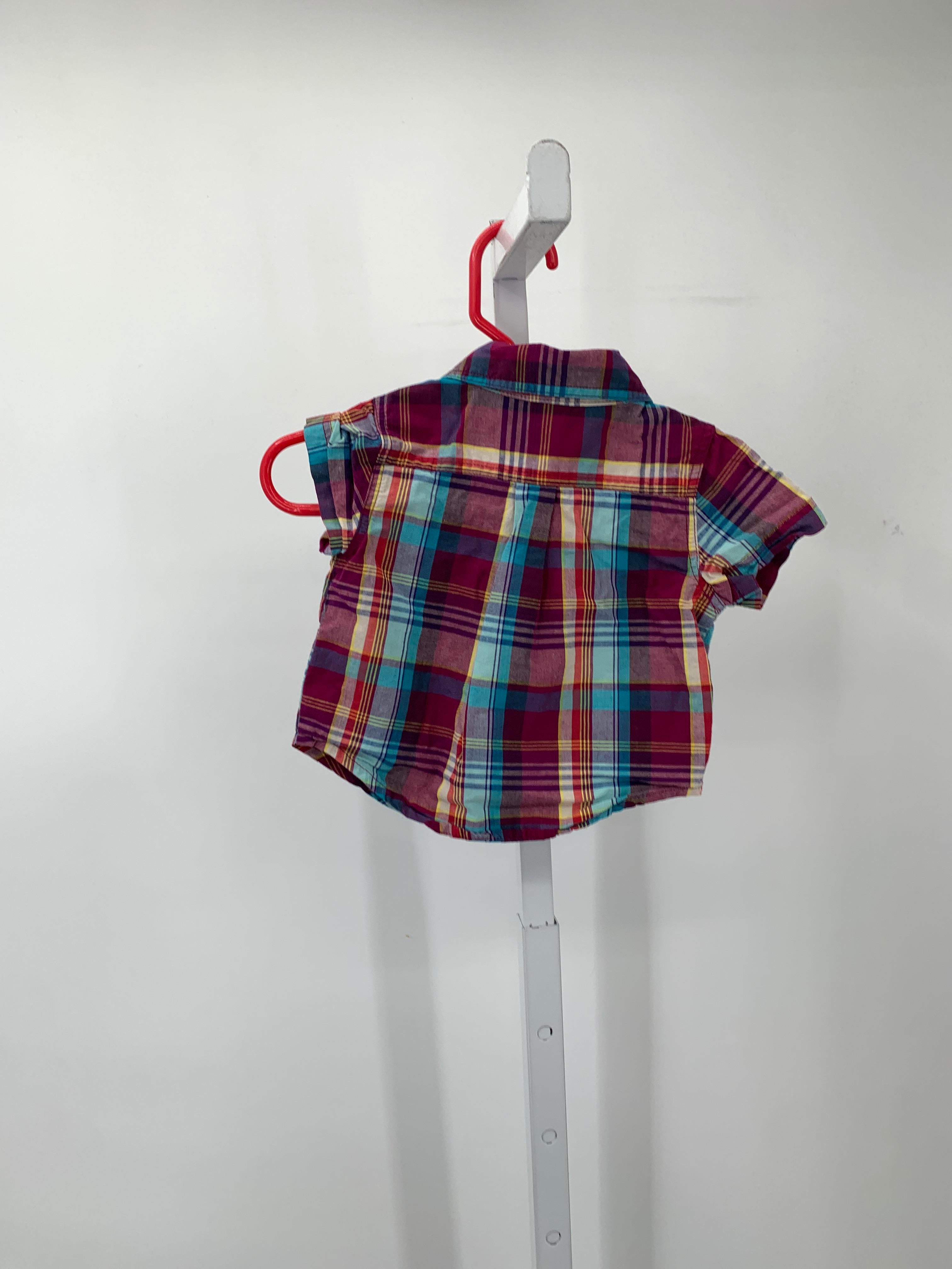 PLAID BTN DOWN
