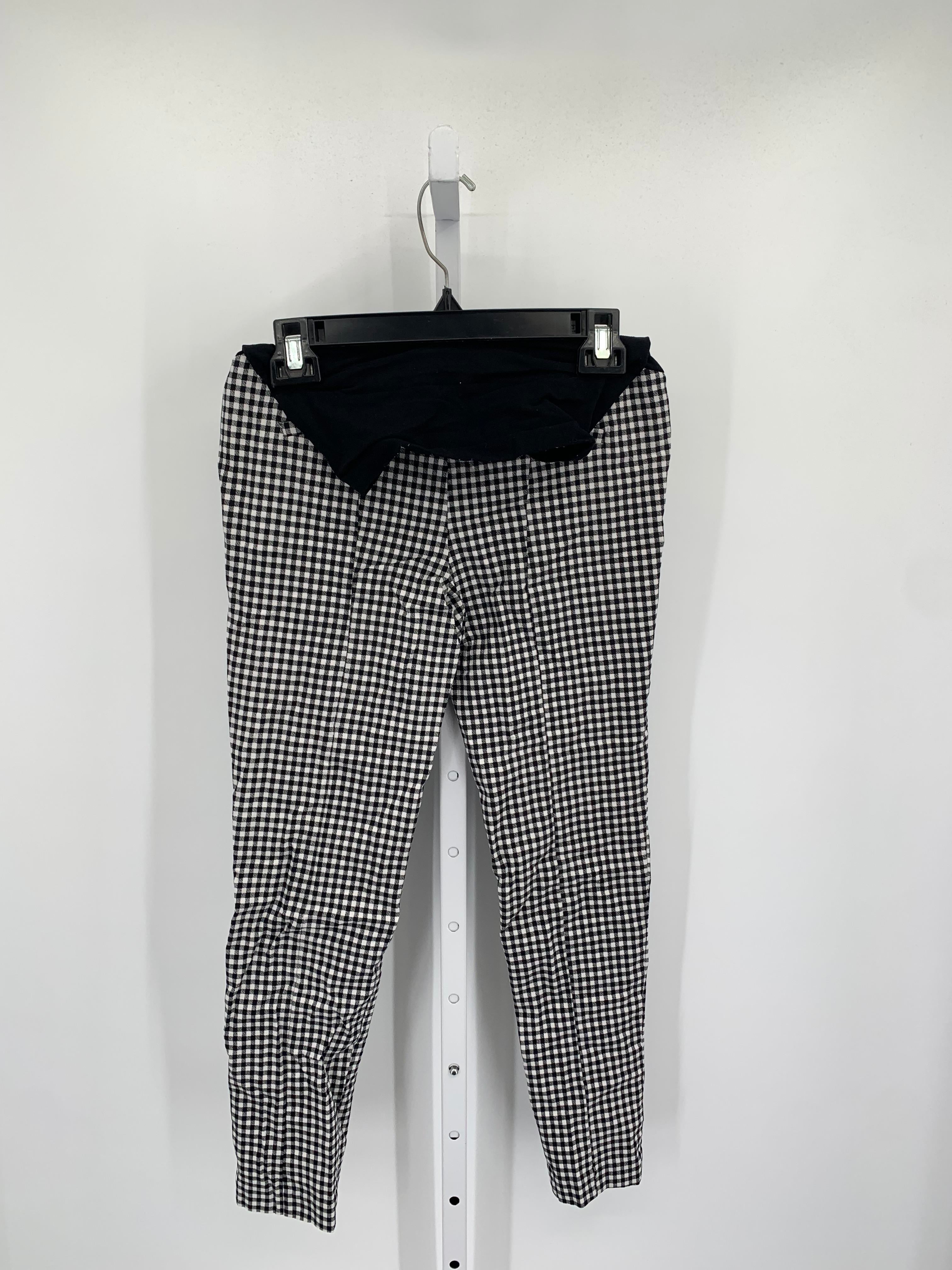 Motherhood Blk/Wht Size Small Maternity Pants