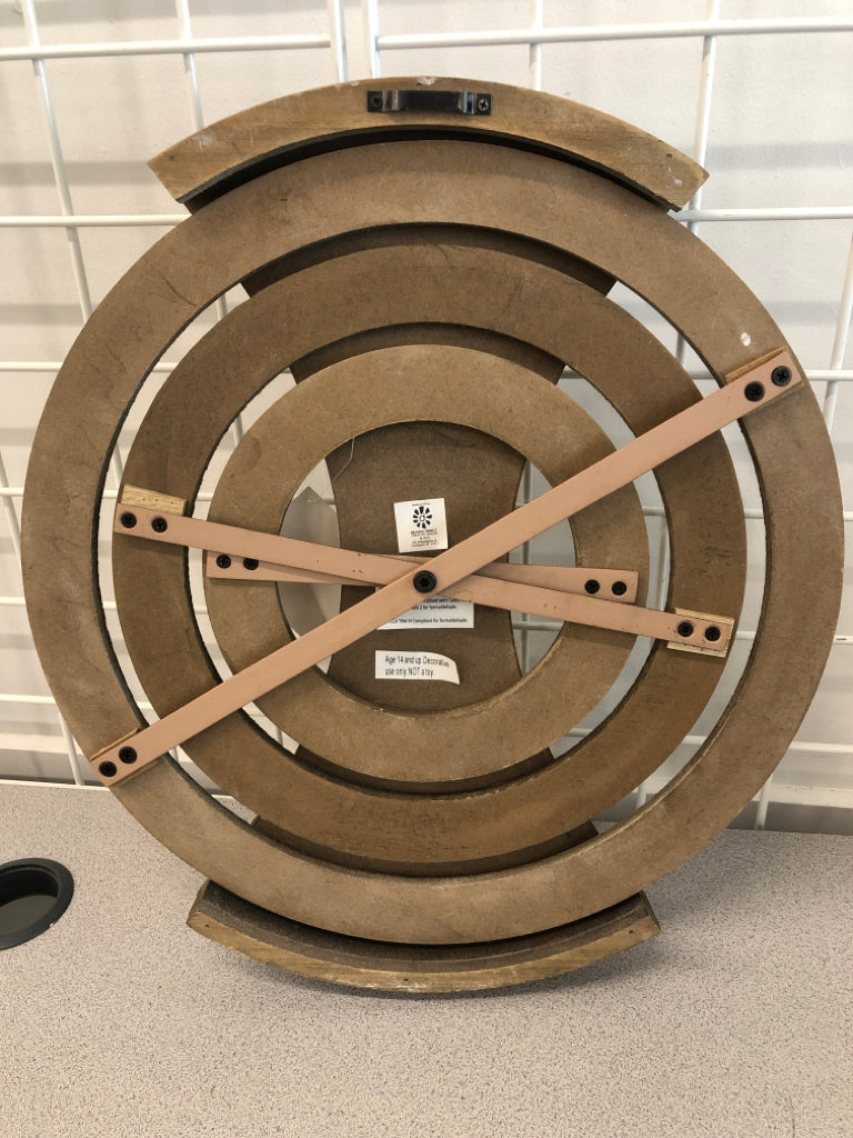 NWT RUSTIC ROTATING CALENDAR.