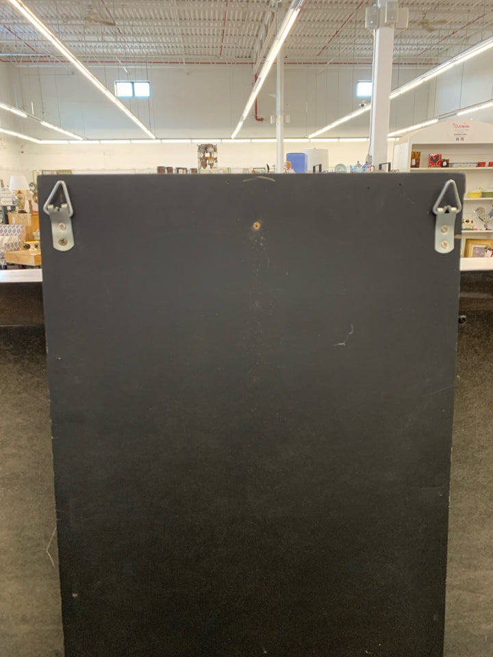 LARGE "WELCOME" SIGN - BLACK.