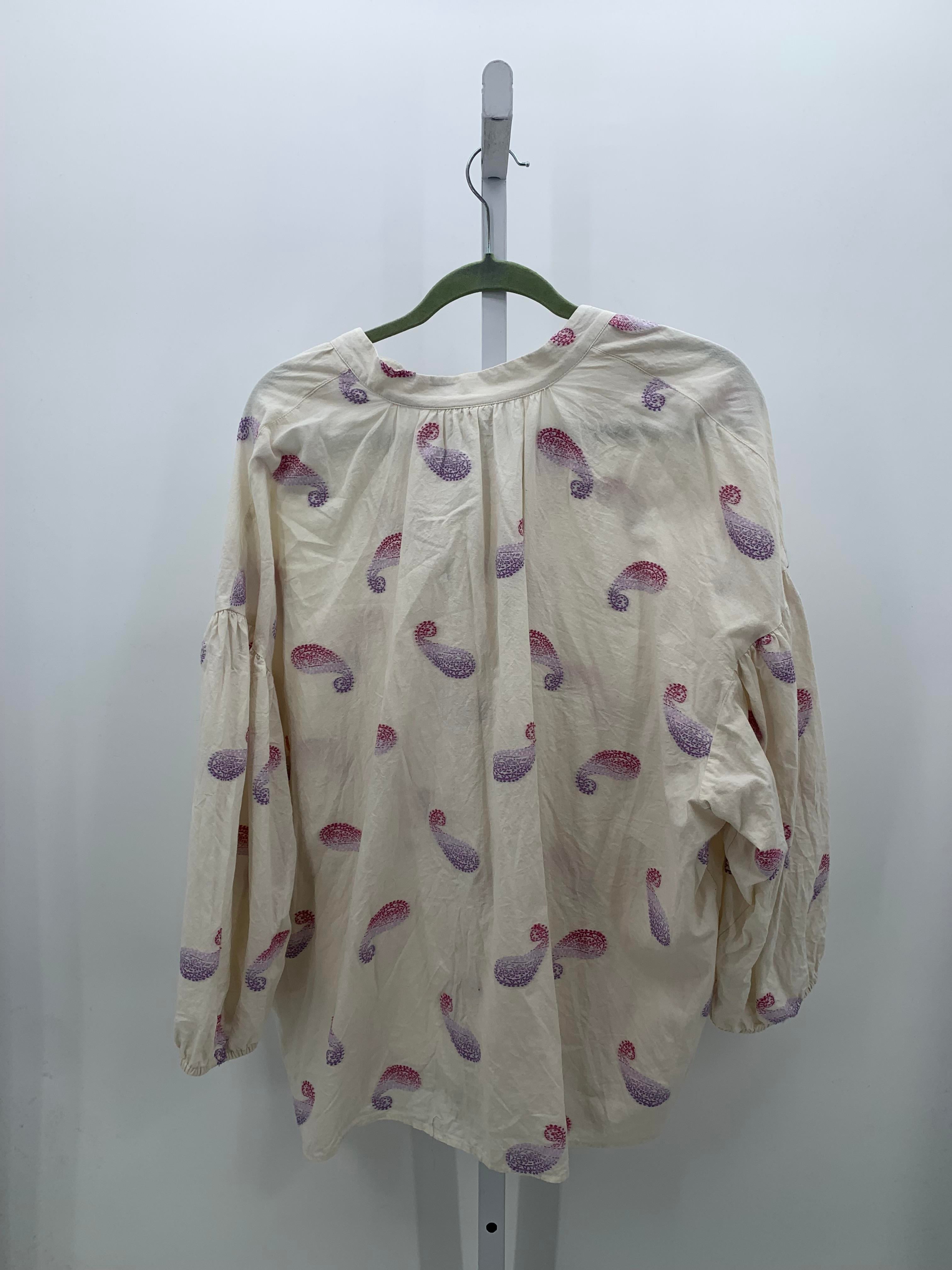 J-Jill Size Extra Large Misses Long Sleeve Shirt