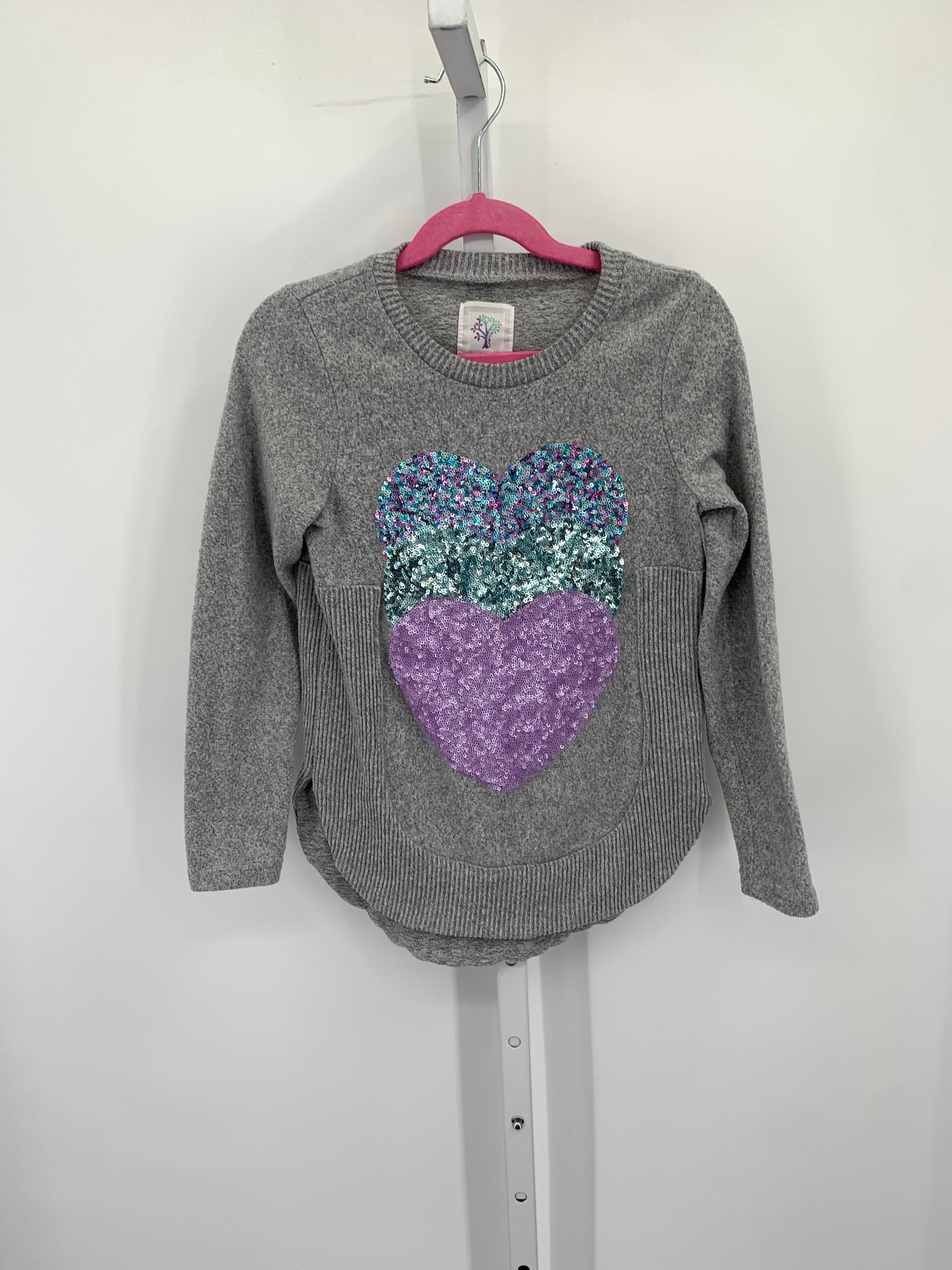 Self Esteem Size 7-8 Girls Long Sleeve Sweater