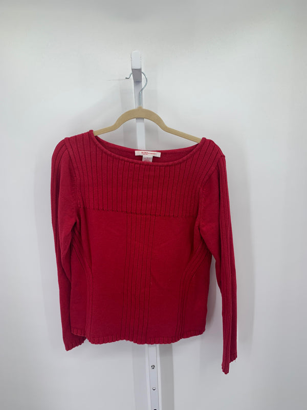 Nine & Company Size Large Misses Long Slv Sweater