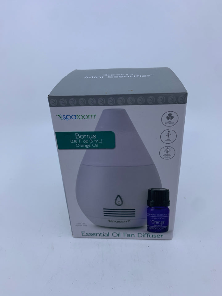 NIB MINI SCENTIFIER OIL DIFFUSER