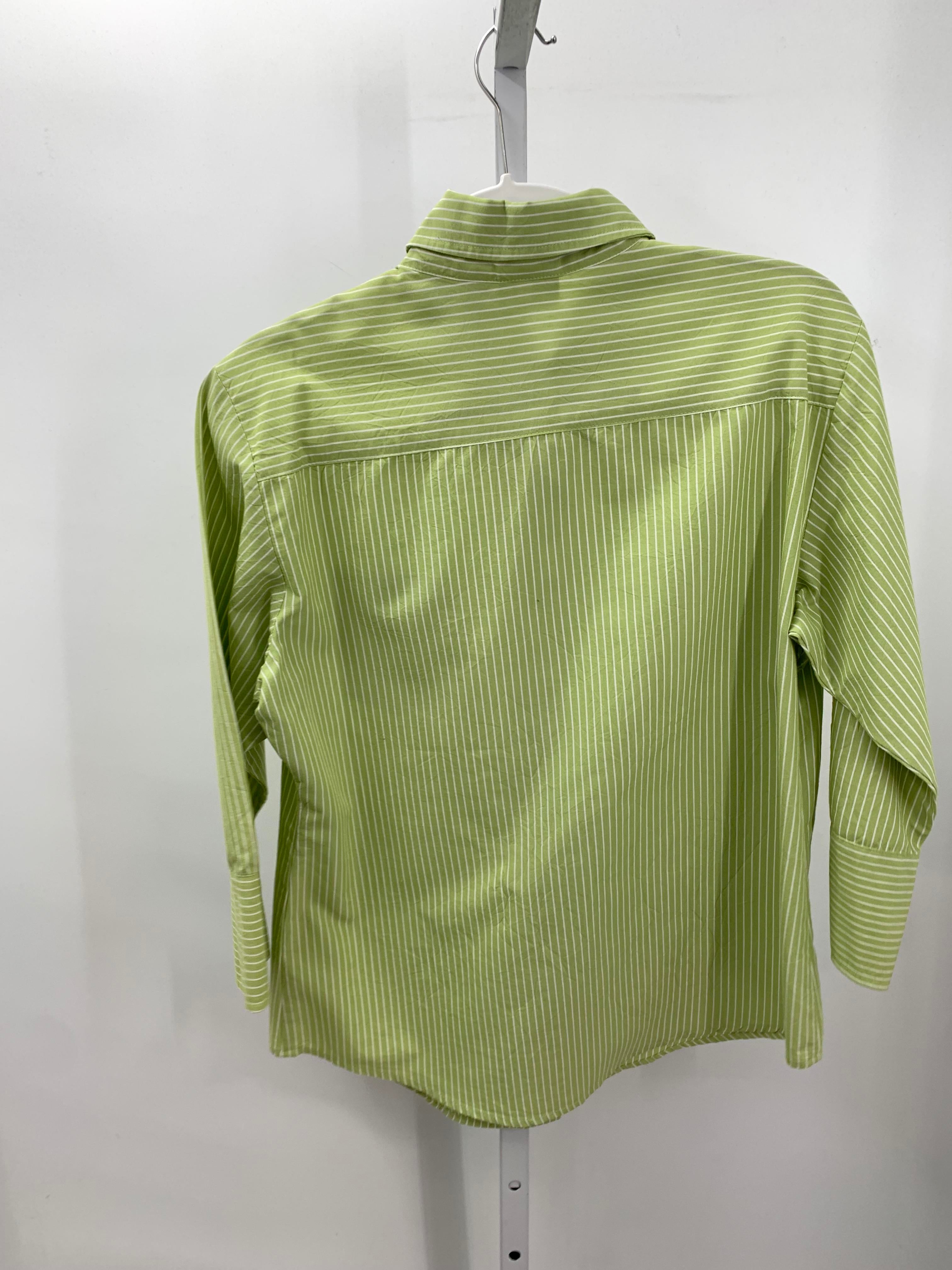 Chico's Size Small Misses 3/4 Sleeve Shirt