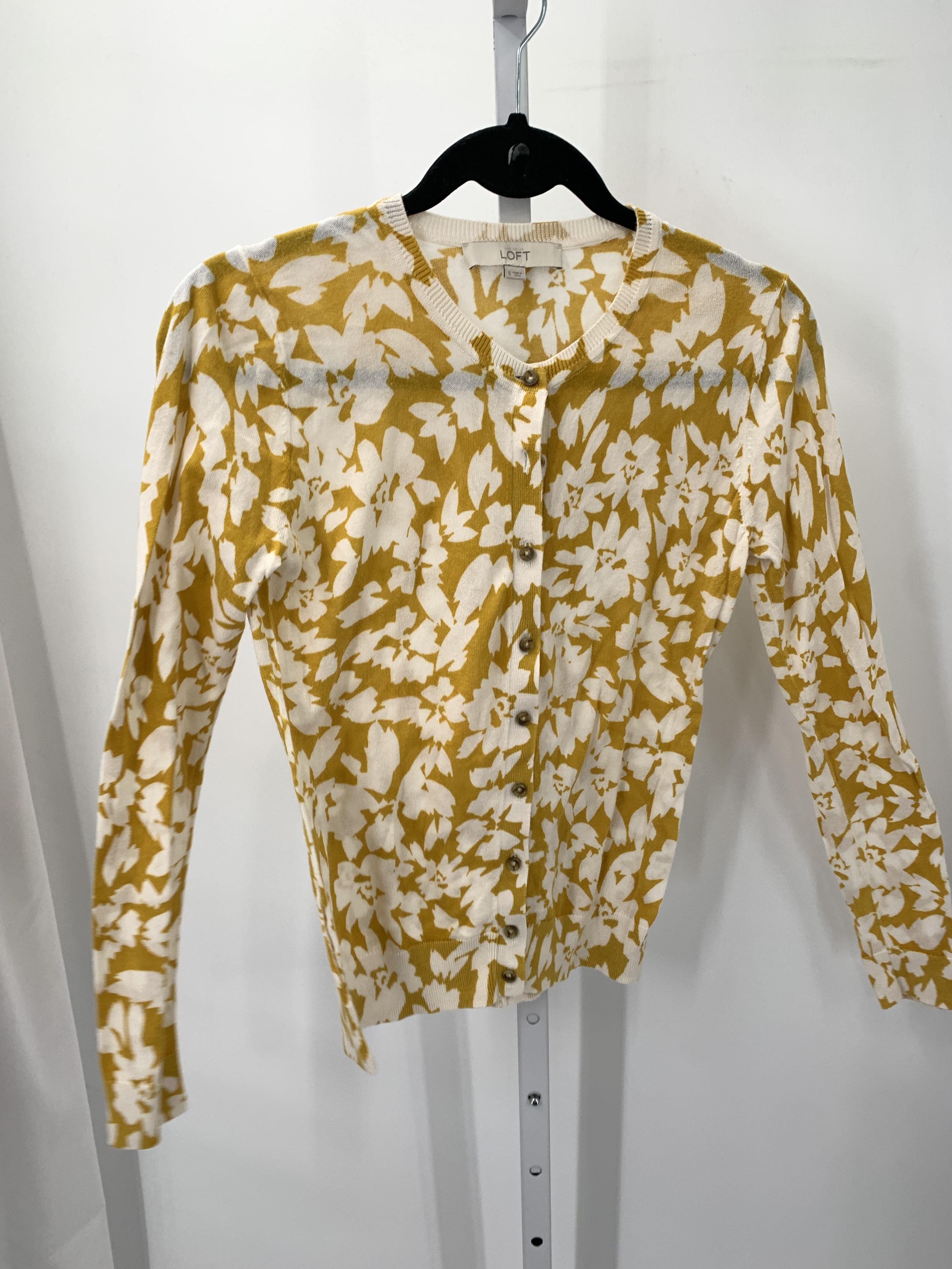 Loft Size Small Misses Long Slv Sweater