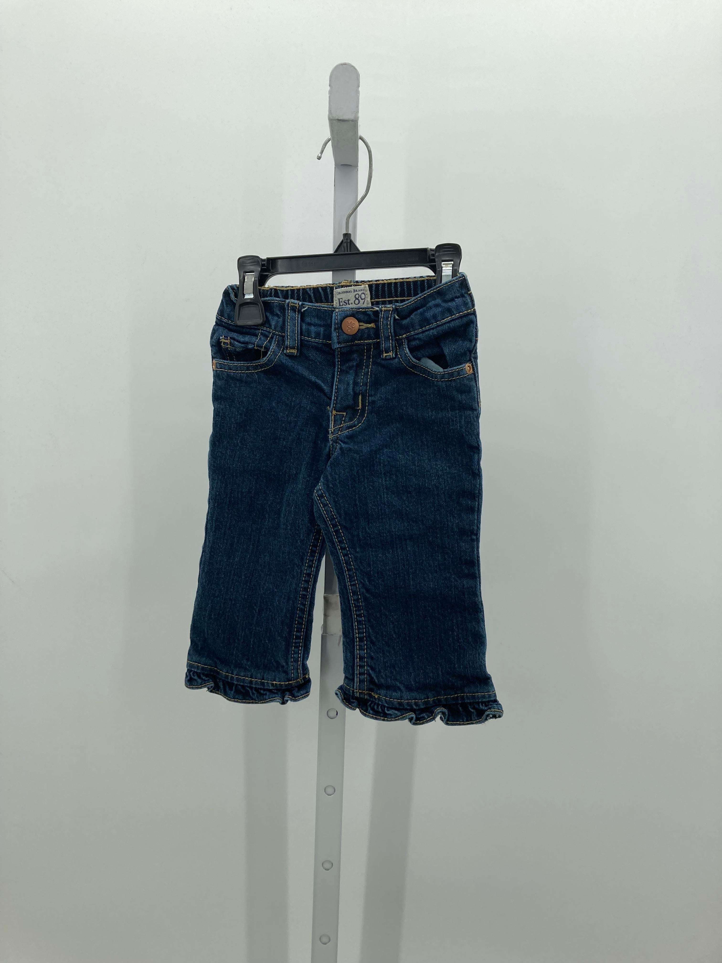 ELASTIC WAIST DENIM