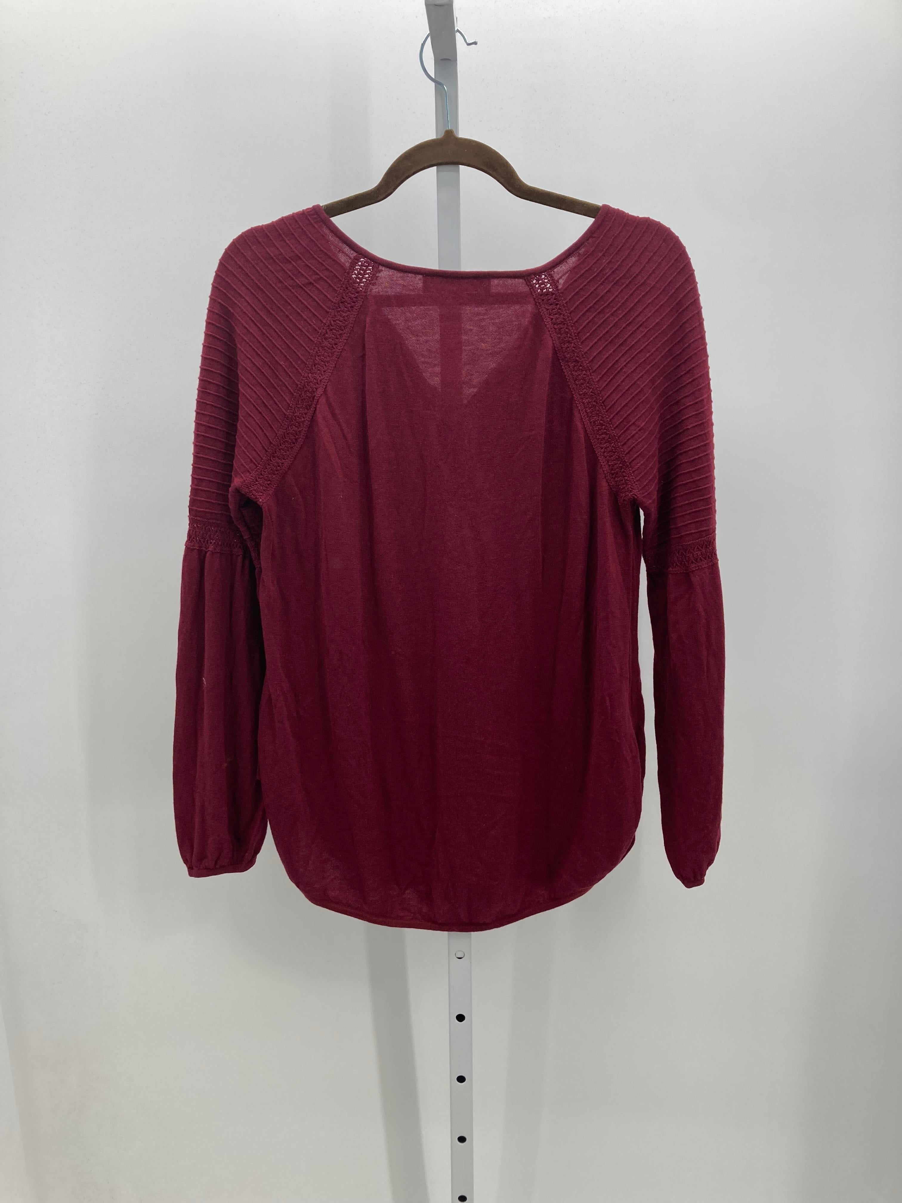 Loft Size Medium Misses Long Sleeve Shirt