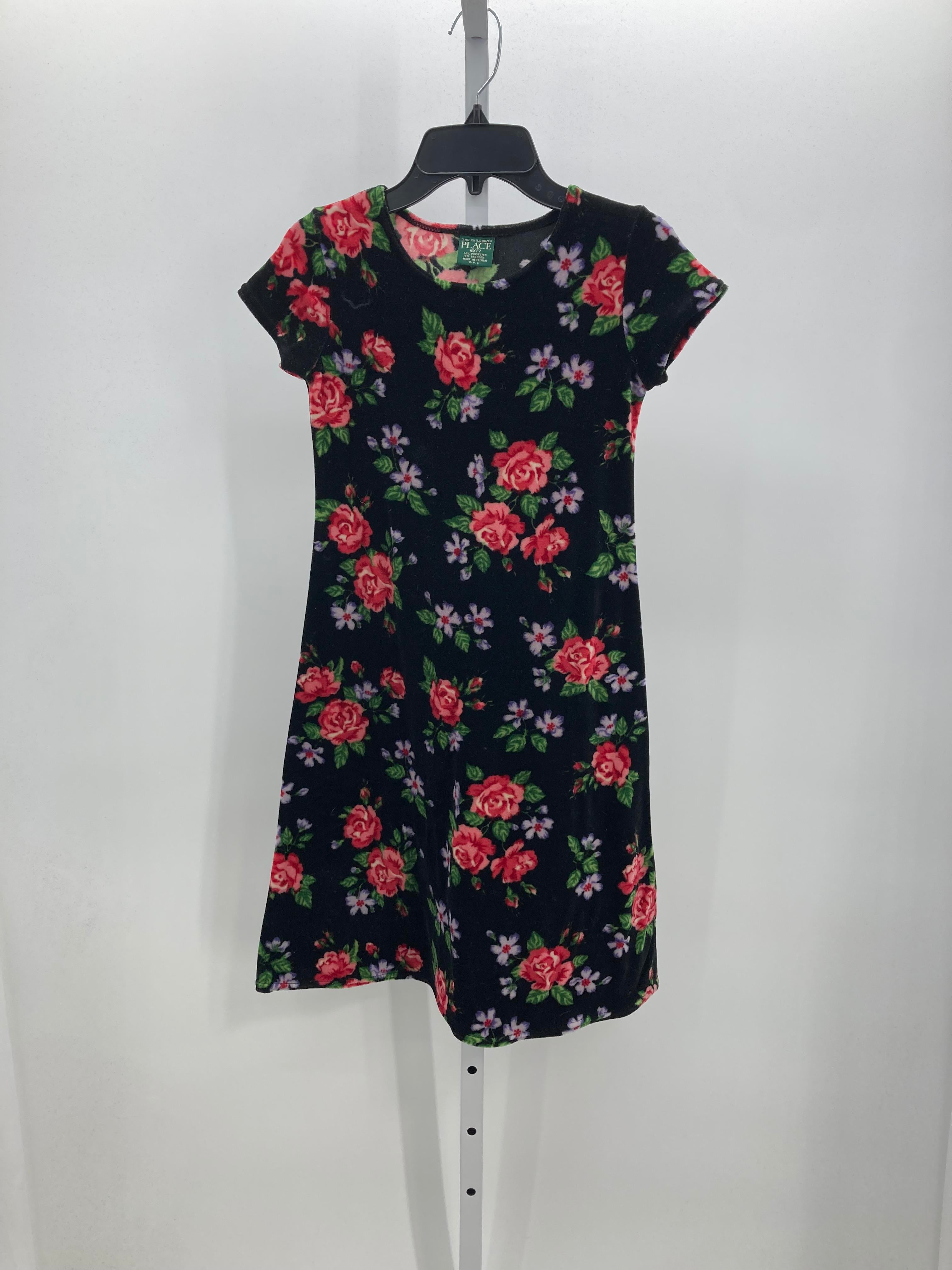 Children's Place Size 6x-7 Girls Short Sleeve Dress