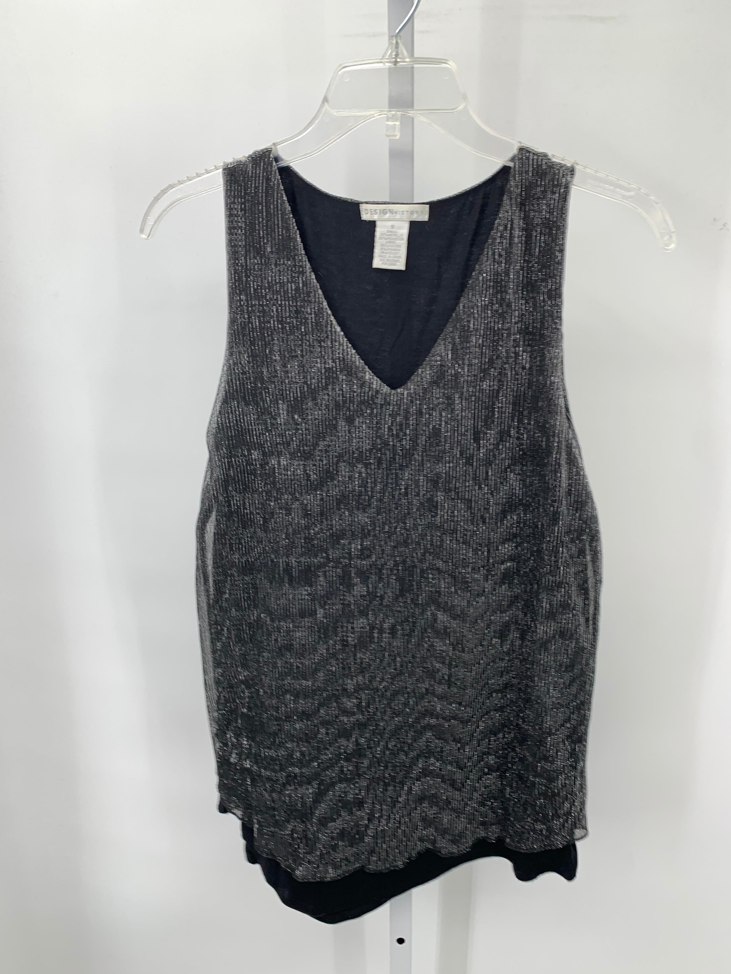 Design History Size Small Misses Sleeveless Shirt