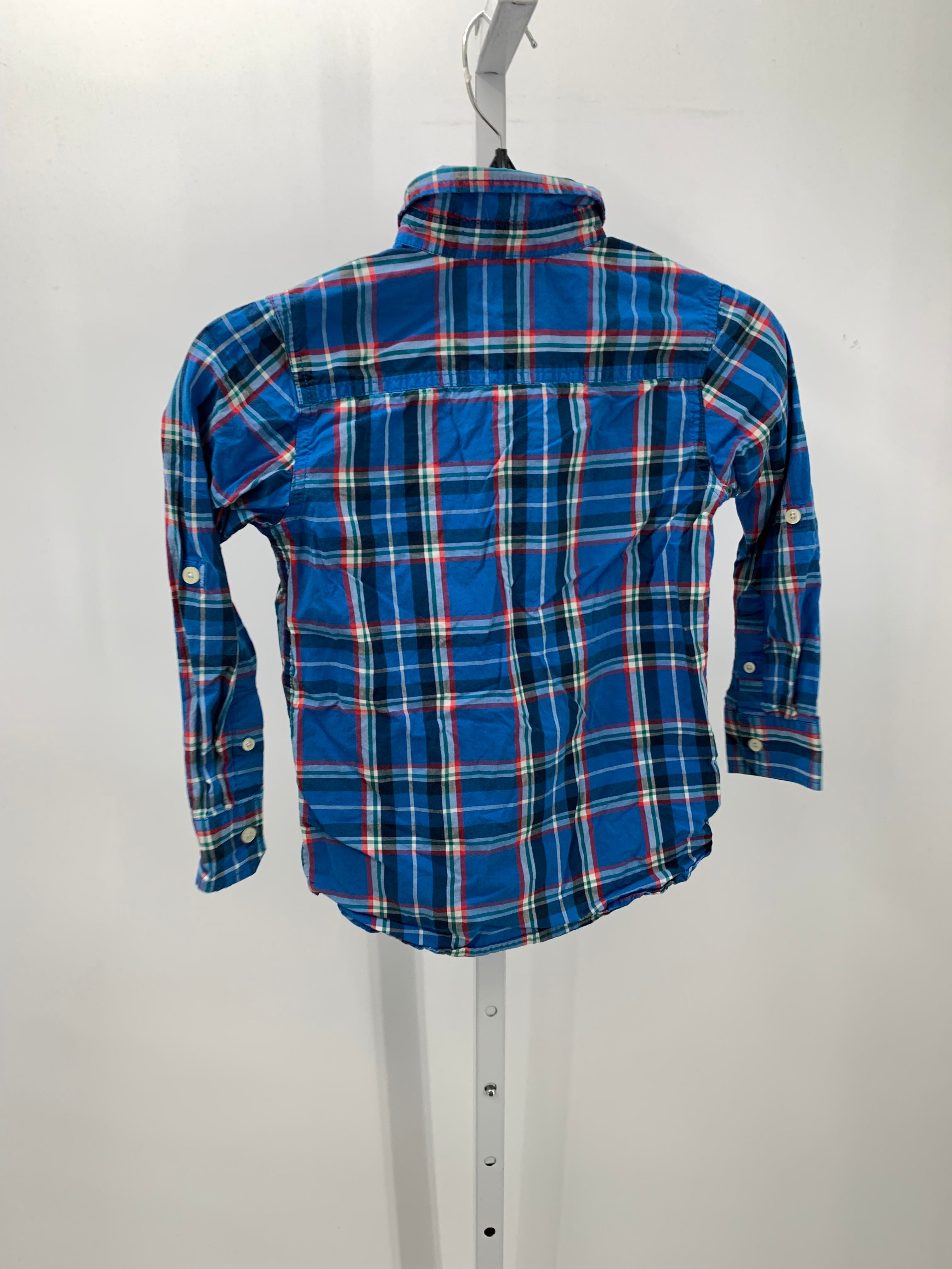 PLAID BTN DOWN