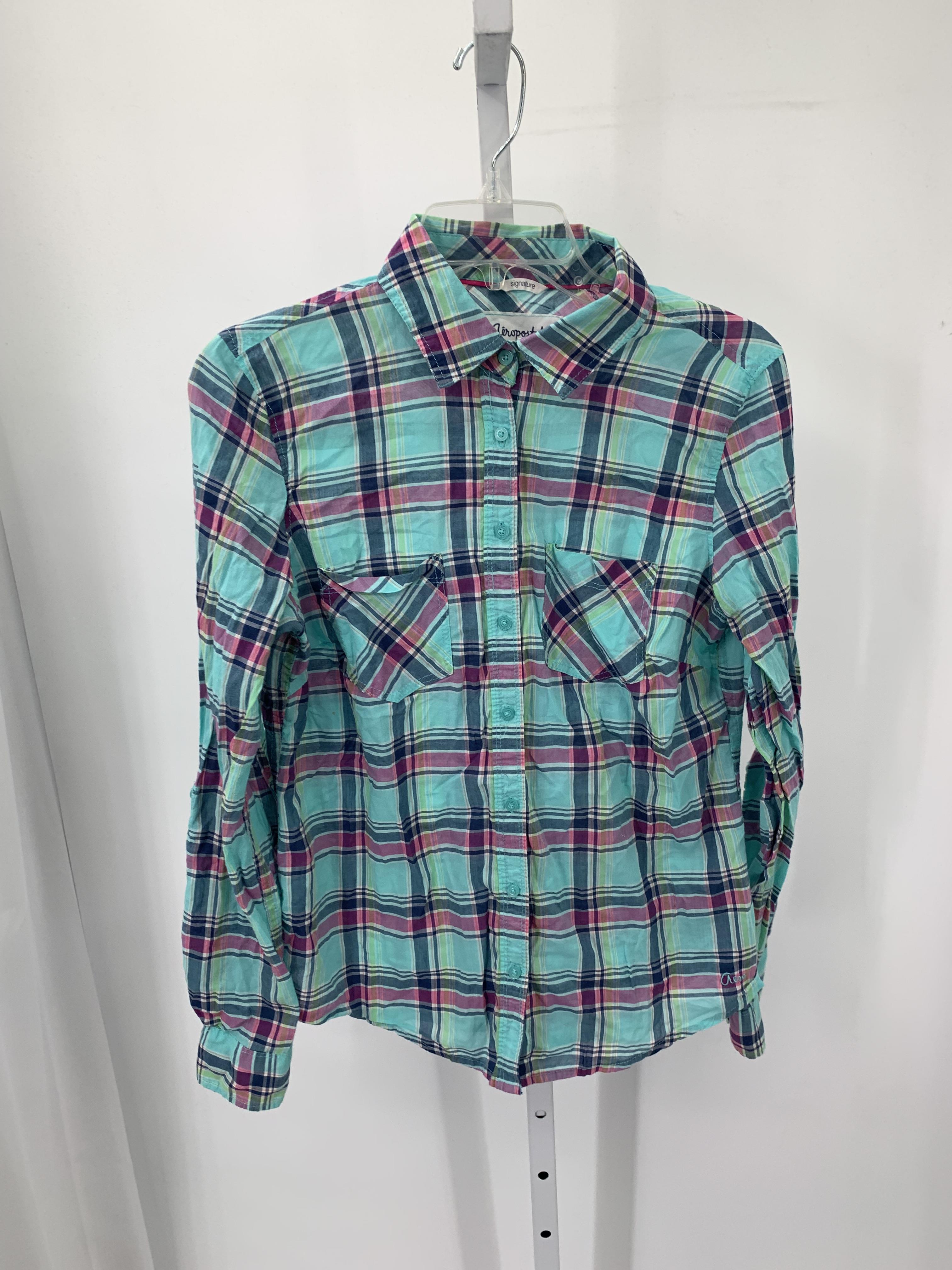 Aeropostale Size Large Juniors Long Sleeve Shirt