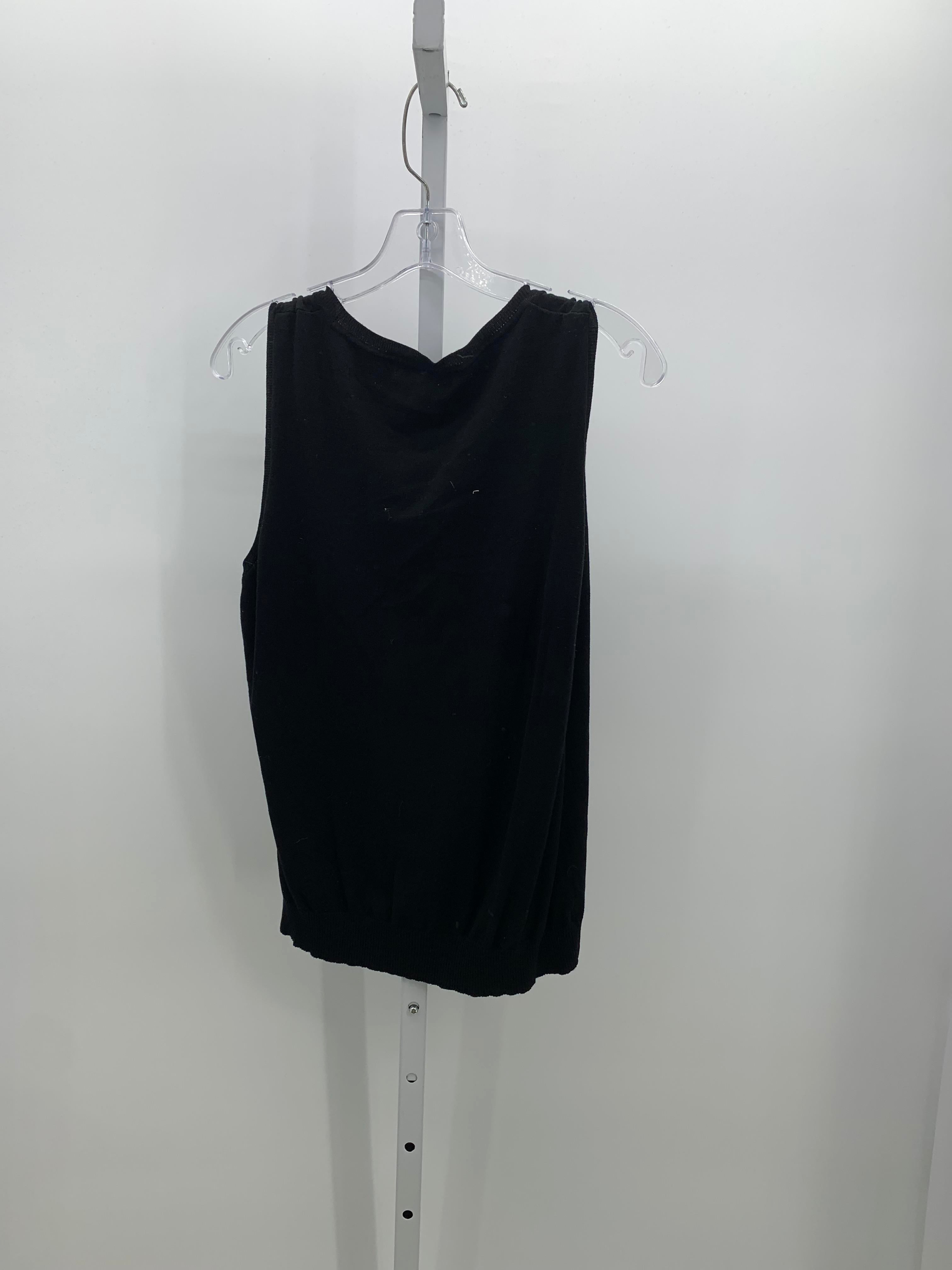 August Silk Size Large Misses Sleeveless Shirt