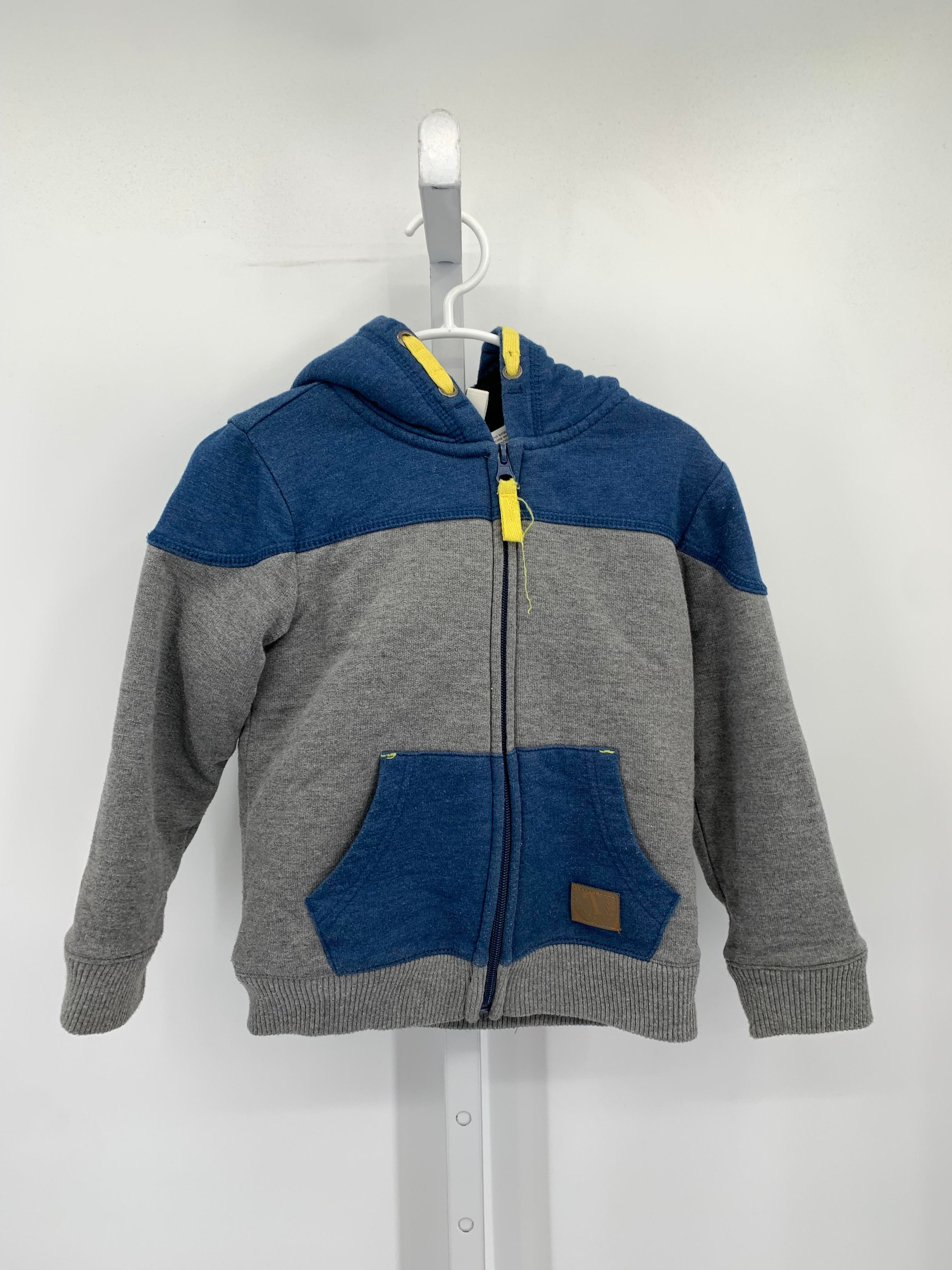 HOODED ZIP KNIT SHERPA LINED