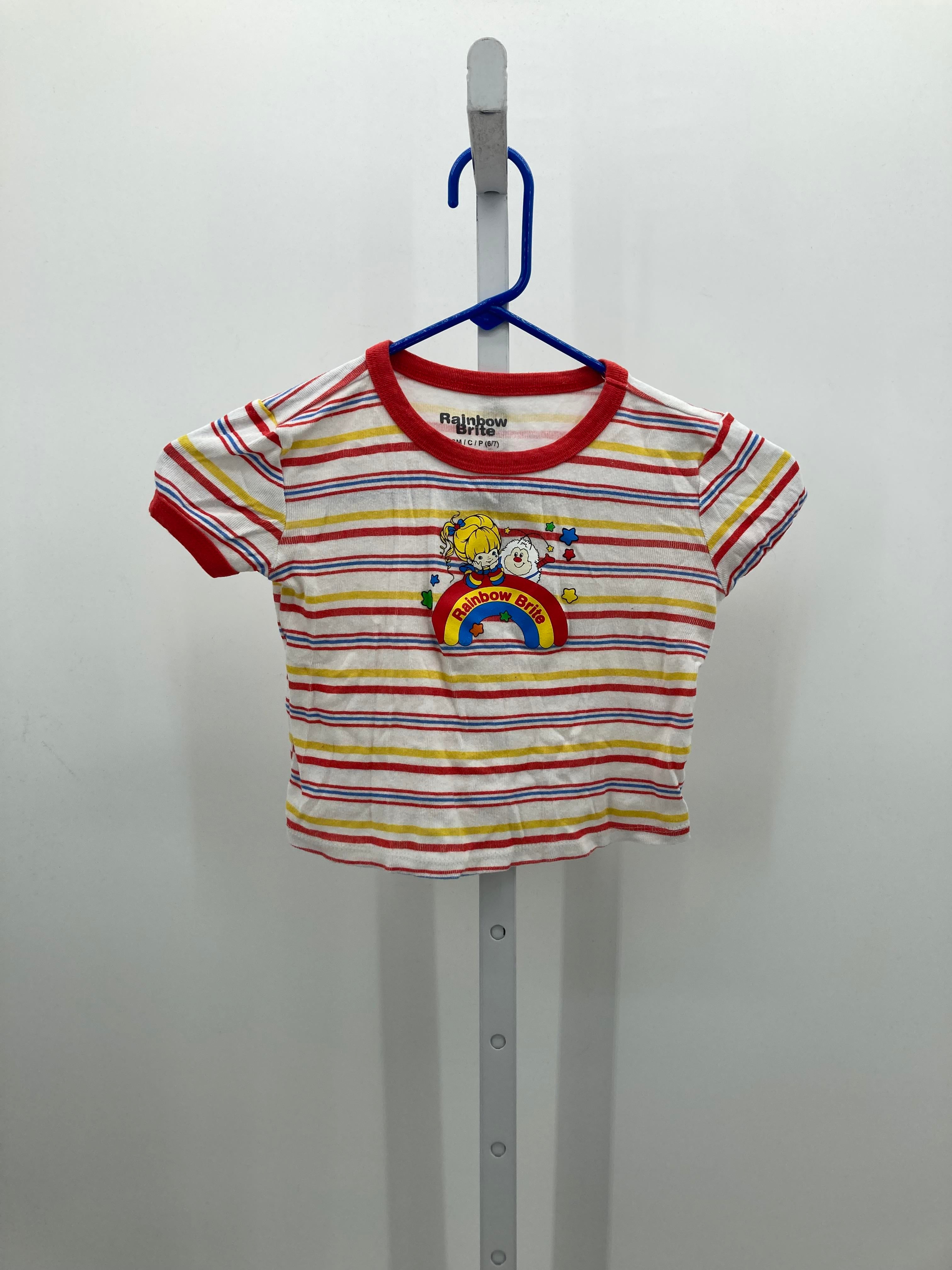 Size 6-7 Girls Short Sleeve Shirt