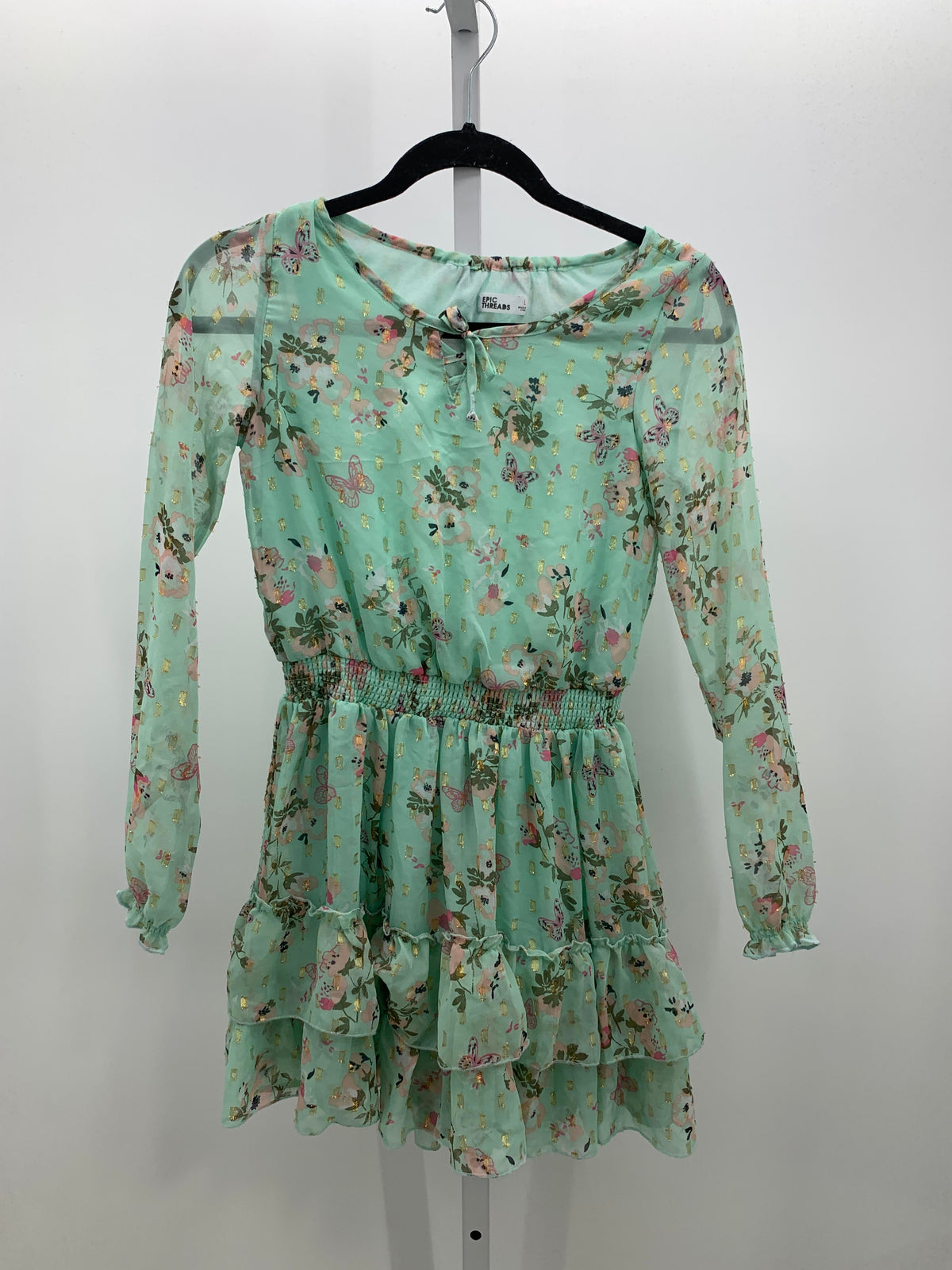 Epic Threads Size 14-16 Girls Long Sleeve Dress