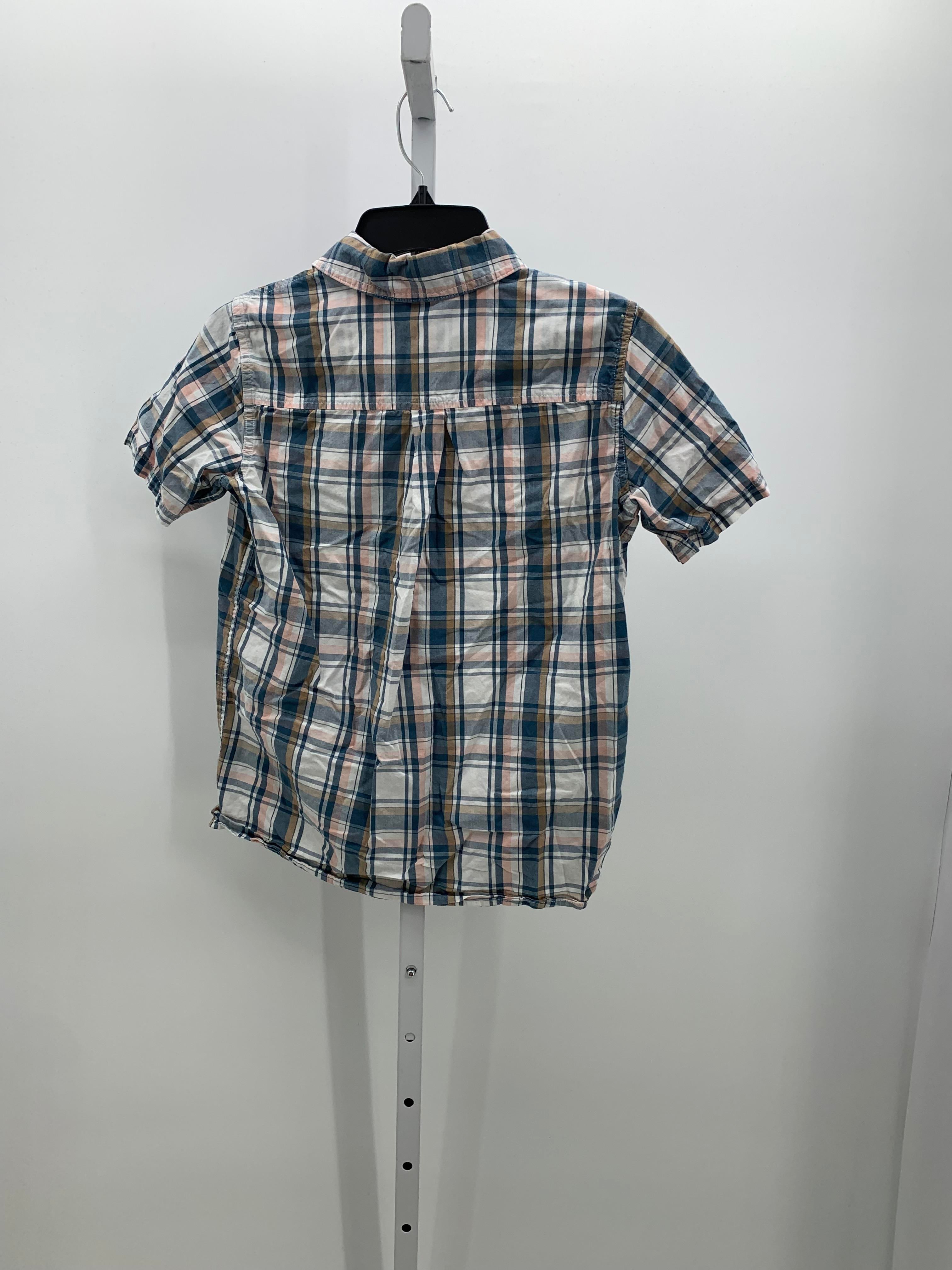 PLAID BTN DOWN