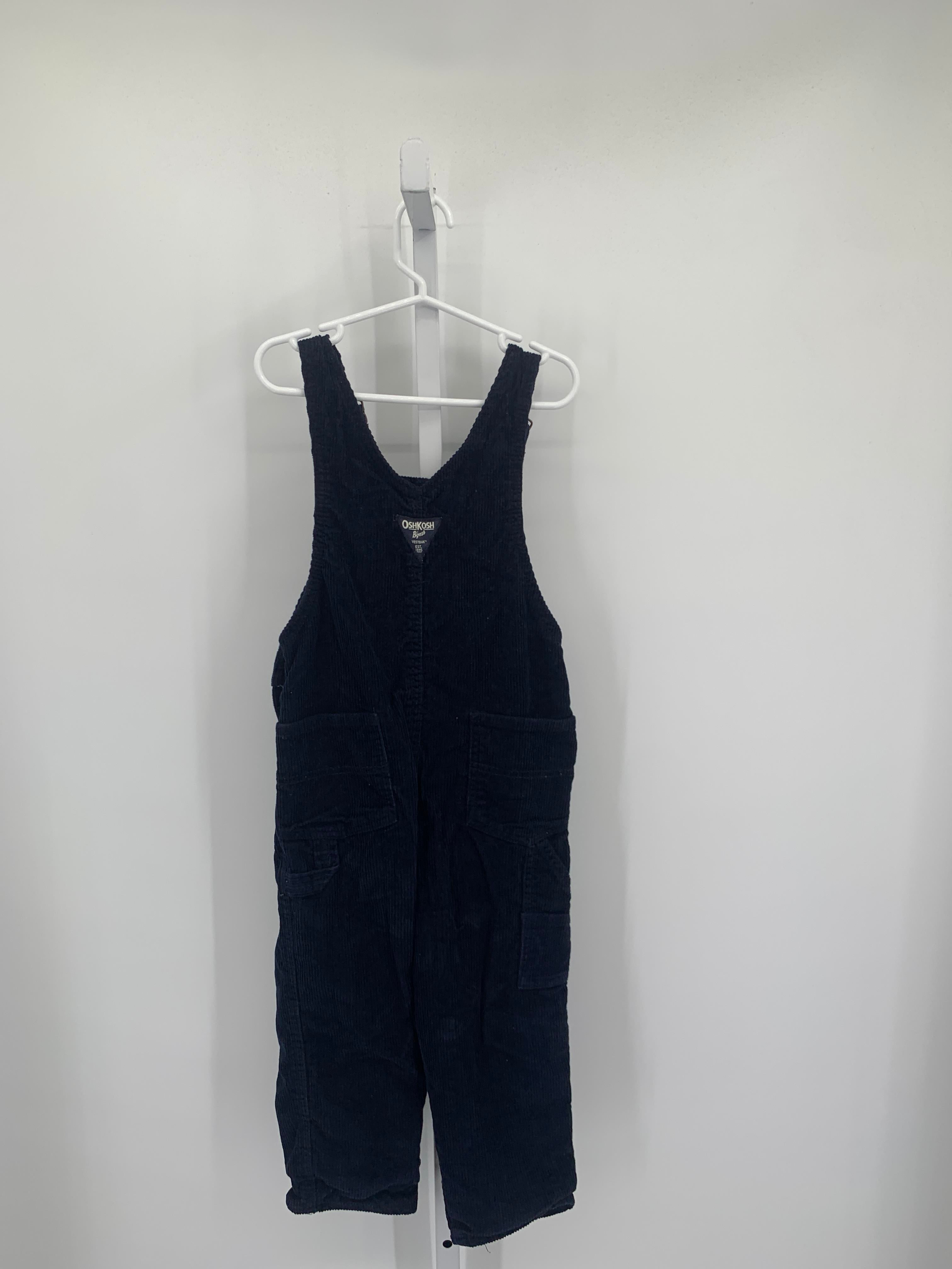 CORDUROY LINED OVERALLS