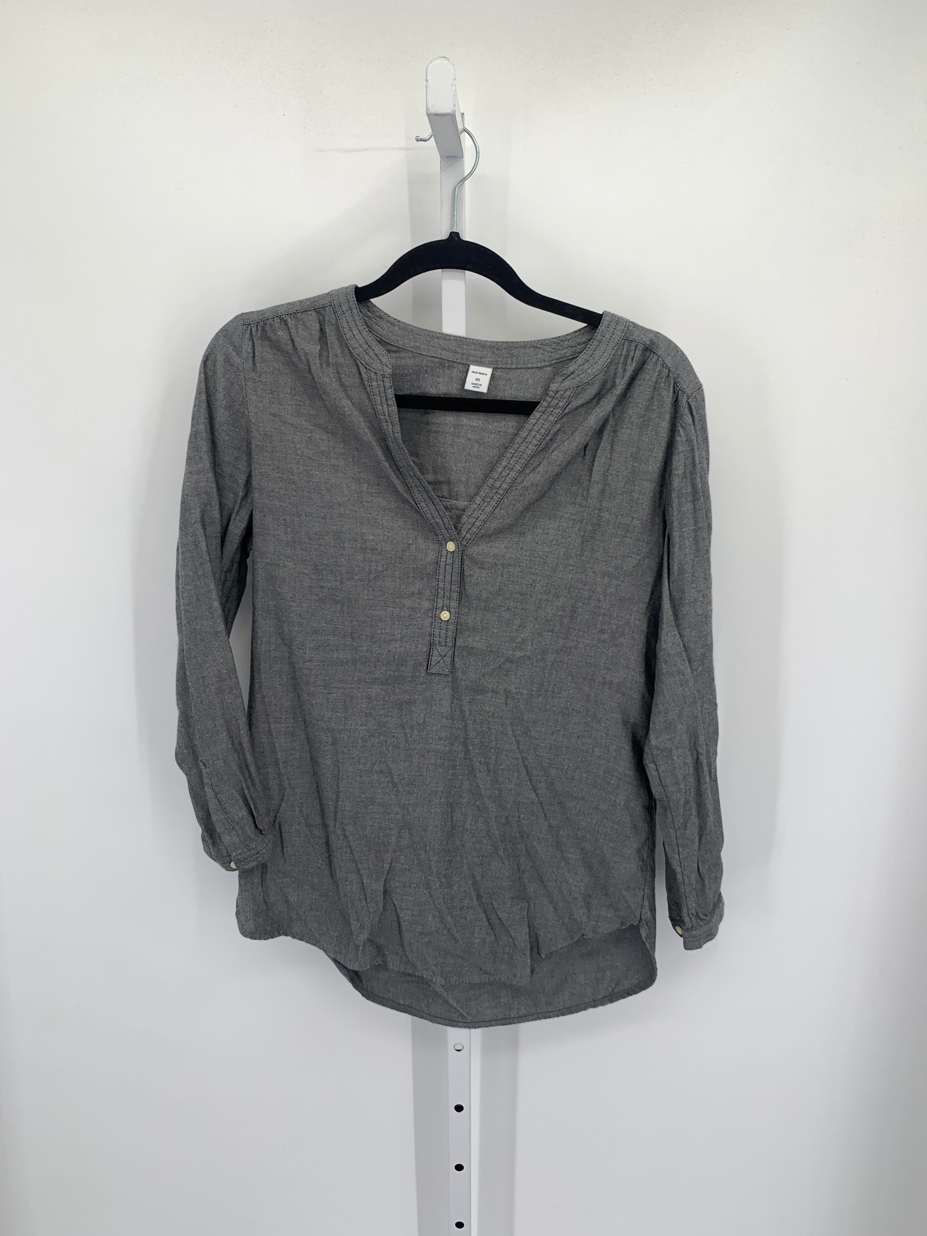 Old Navy Size X Small Misses Long Sleeve Shirt