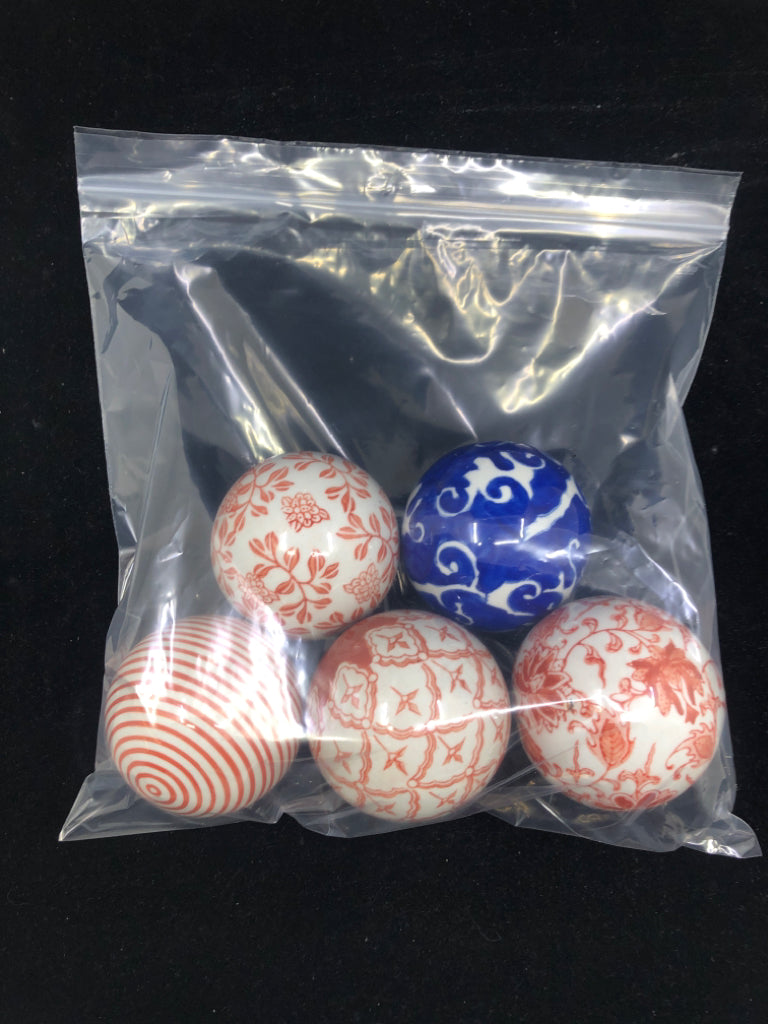 BAG OF CERAMIC FILLER BALLS.