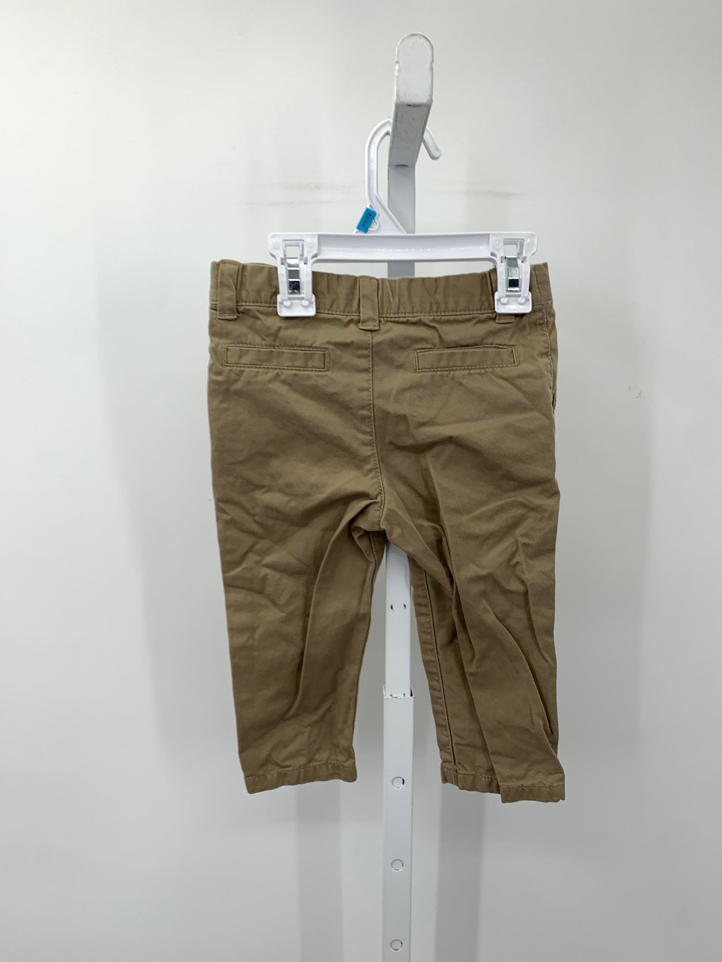 REGULAR FIT KHAKI PANTS