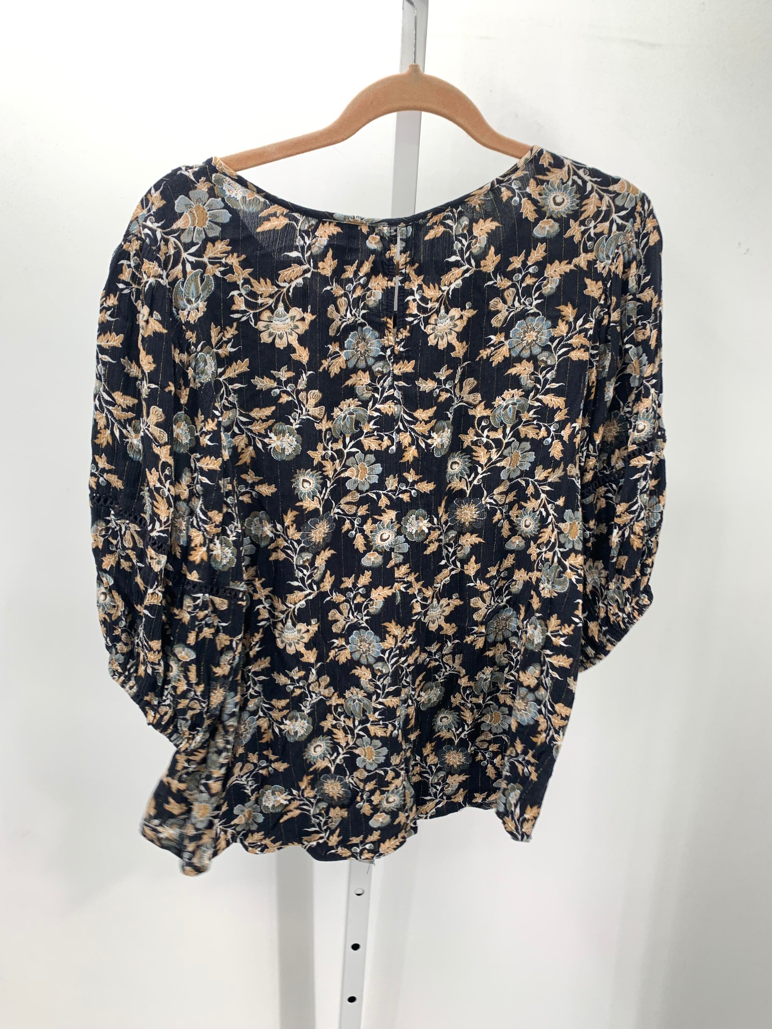 Knox Rose Size XXL Misses 3/4 Sleeve Shirt