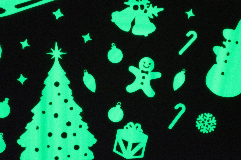 New GloPlay Merry Christmas Stickers