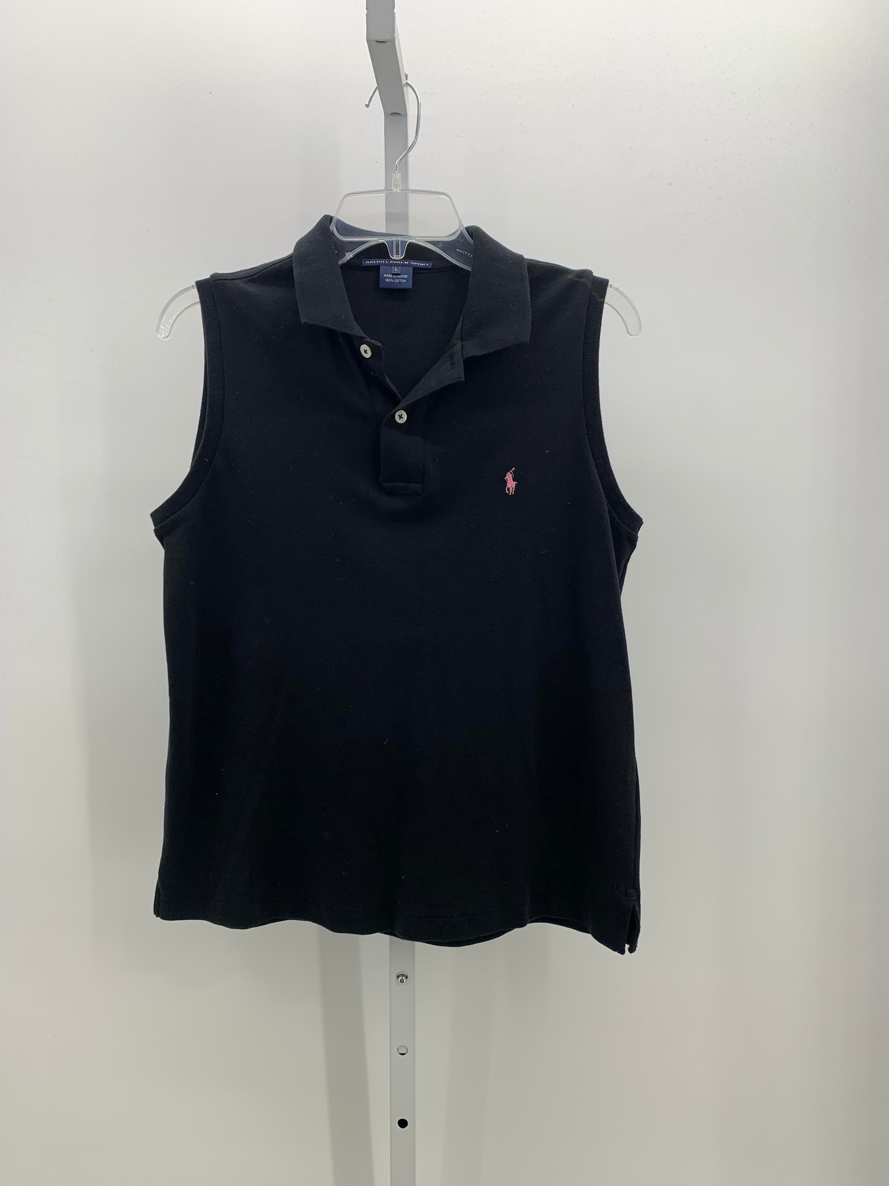 Ralph Lauren Size Large Misses Sleeveless Shirt