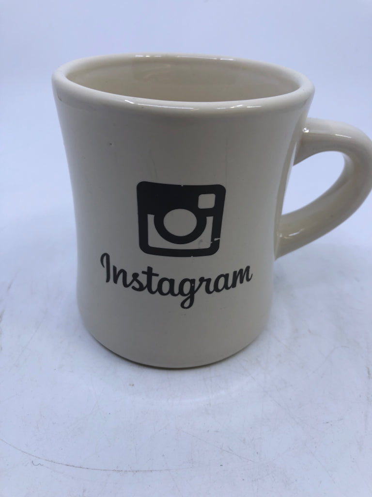 INSTAGRAM WHITE MUG.