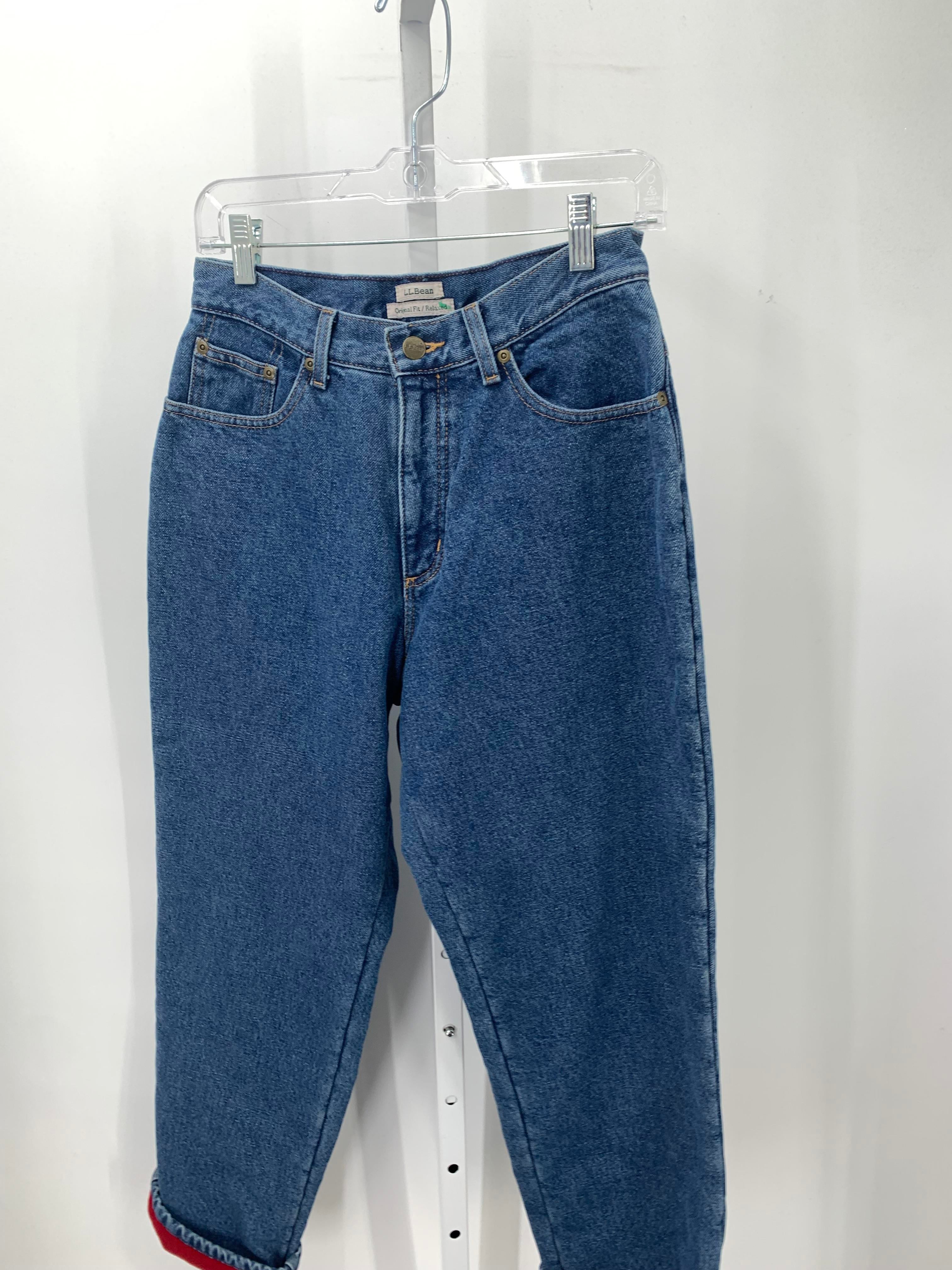 LL Bean Size 8 Petite Petite Jeans