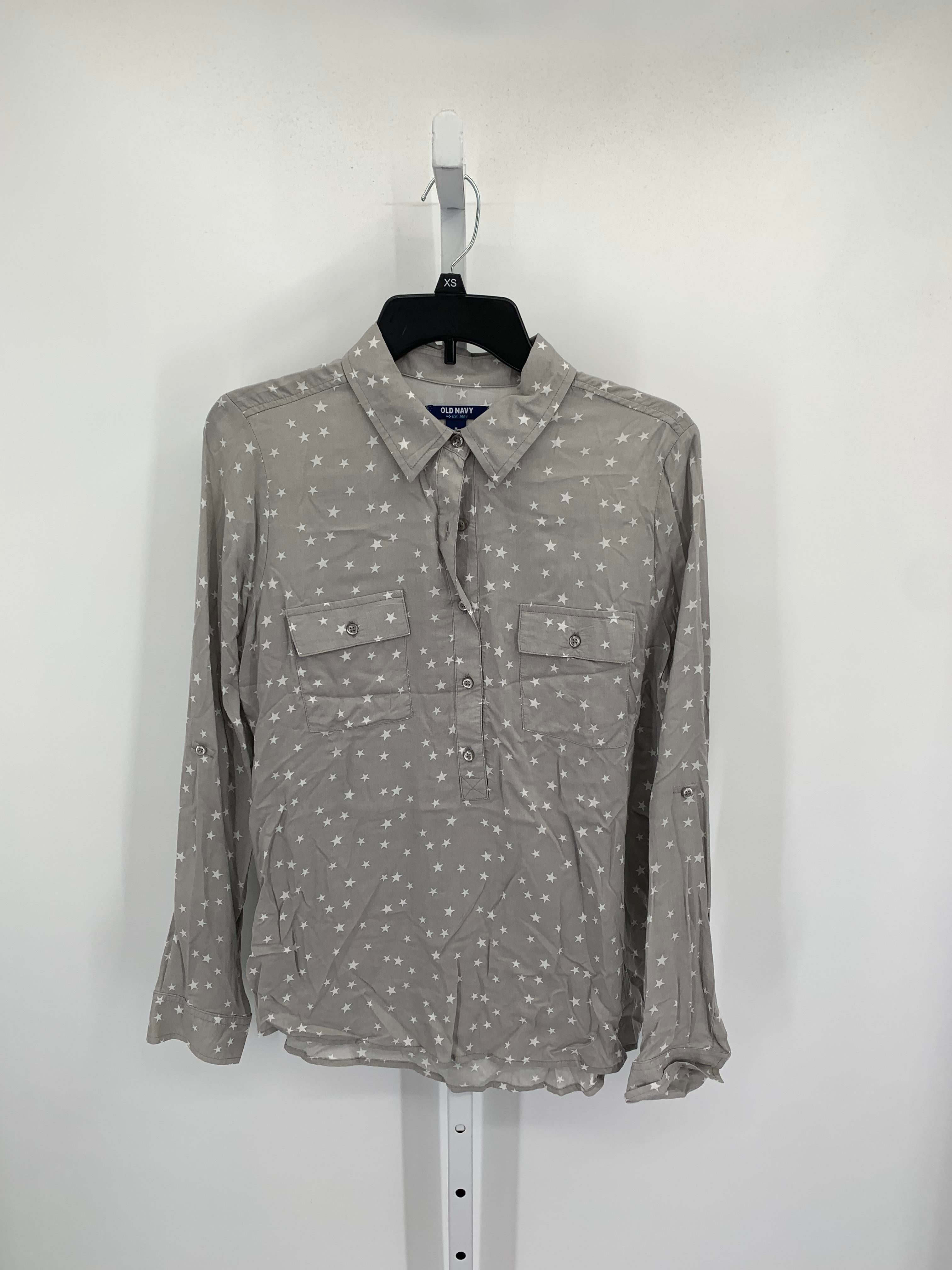 Old Navy Size Medium Misses Long Sleeve Shirt