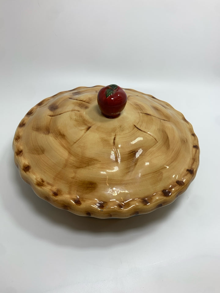 AMERICAN PIE COVERED PIE DISH.
