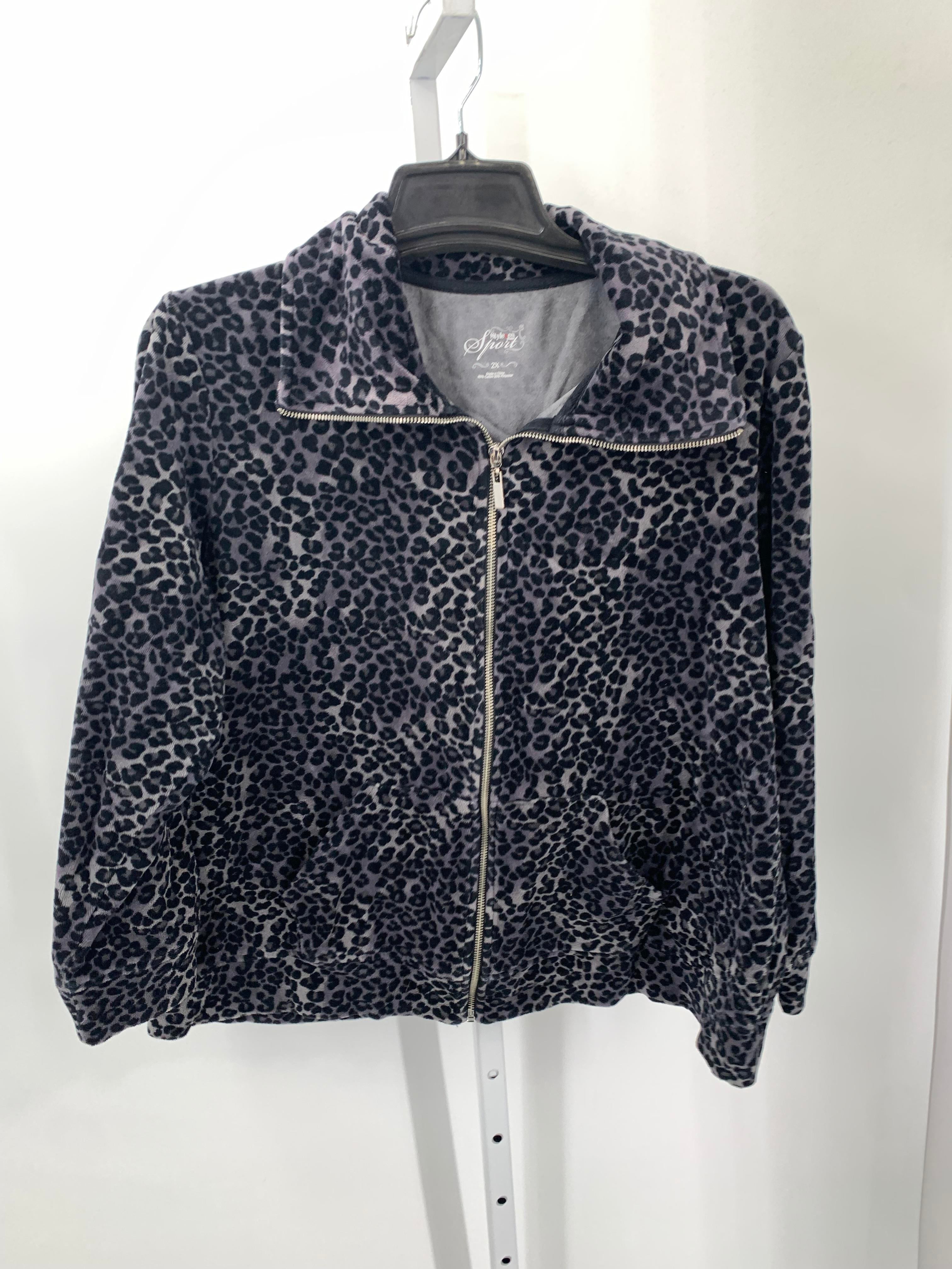 Style & Co. Size 2X Womens Fleece Jacket