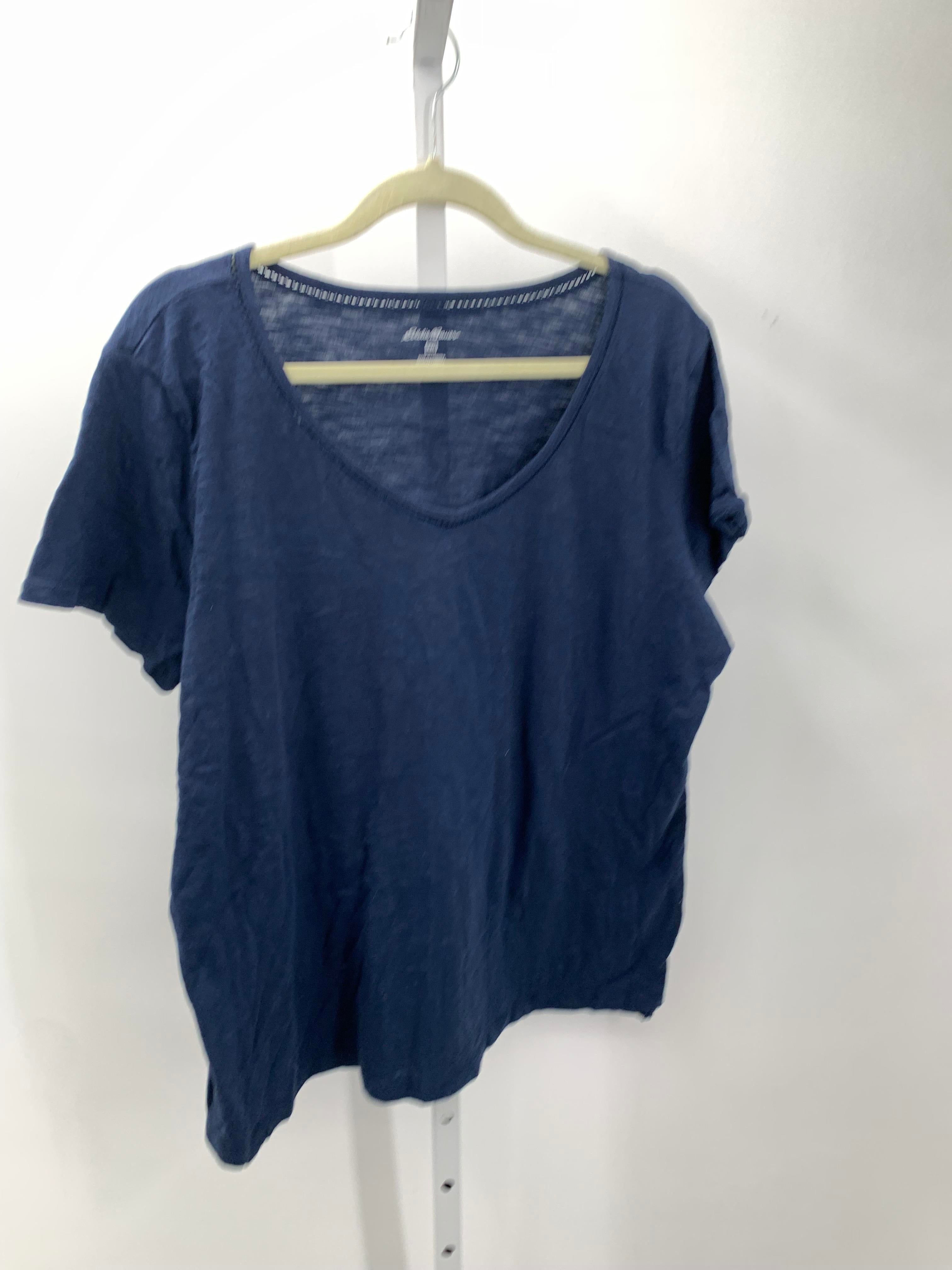 Eddie Bauer Size XXL Misses Short Sleeve Shirt