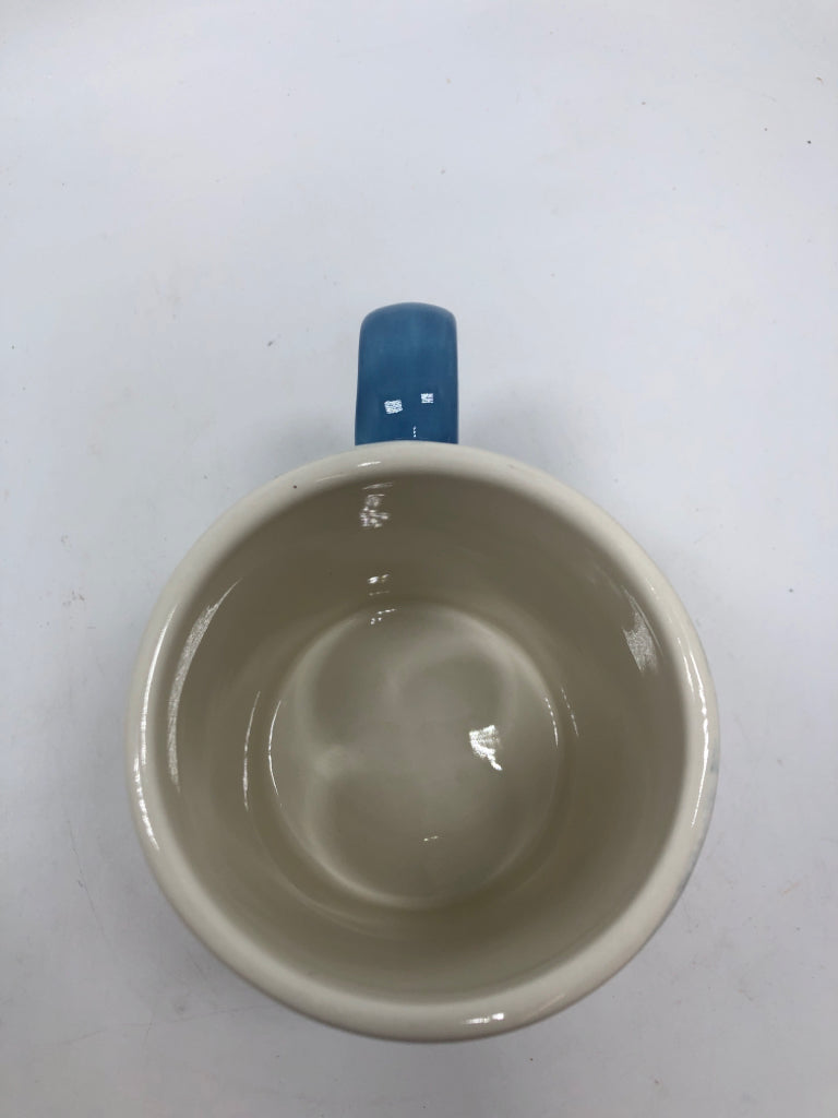 WATERCOLOR BEACH SCENE MUG.