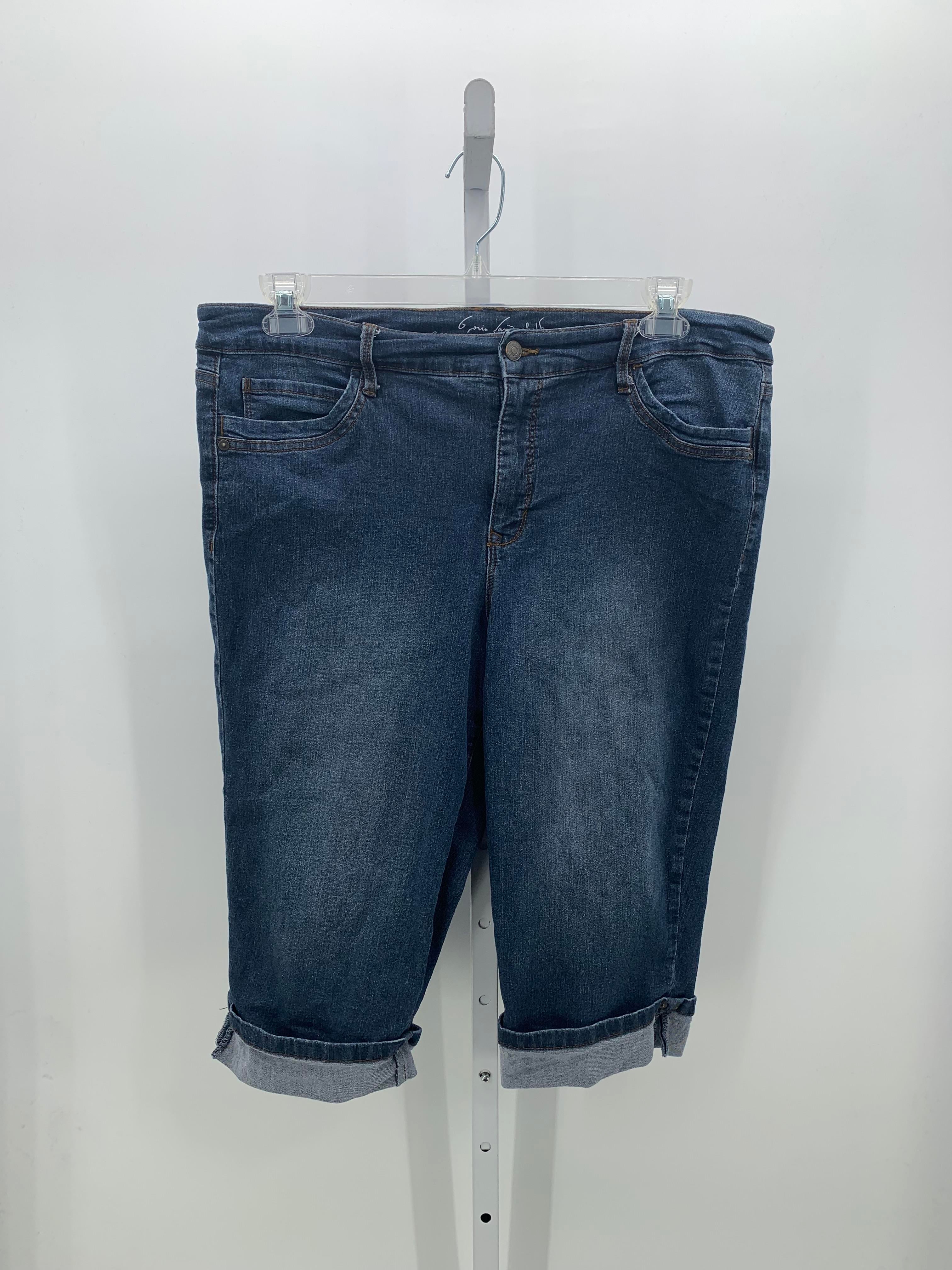 Gloria Vanderbilt Size 16 Misses Capri Pants