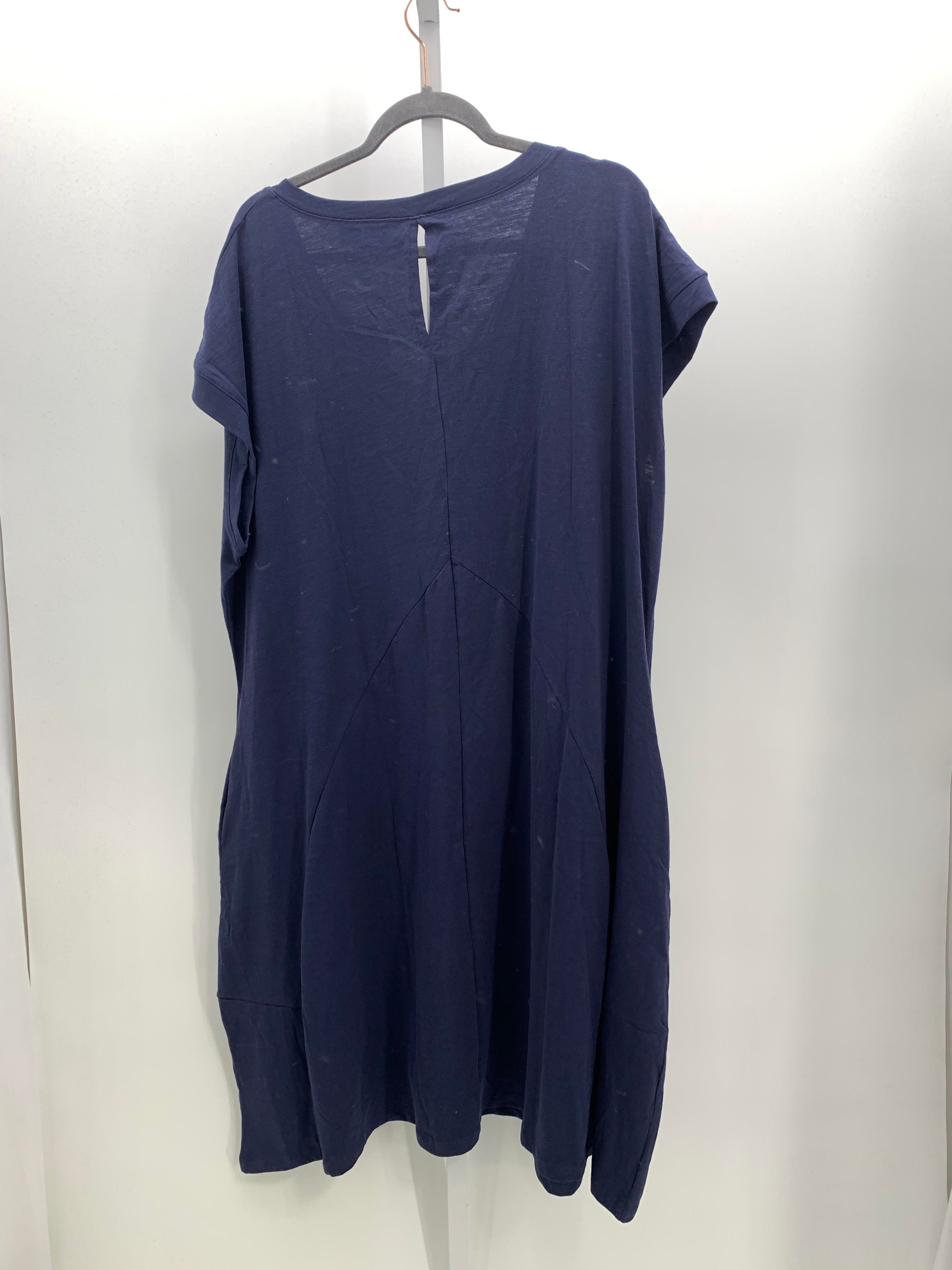Size 22/24 W Womens Short Sleeve Dress