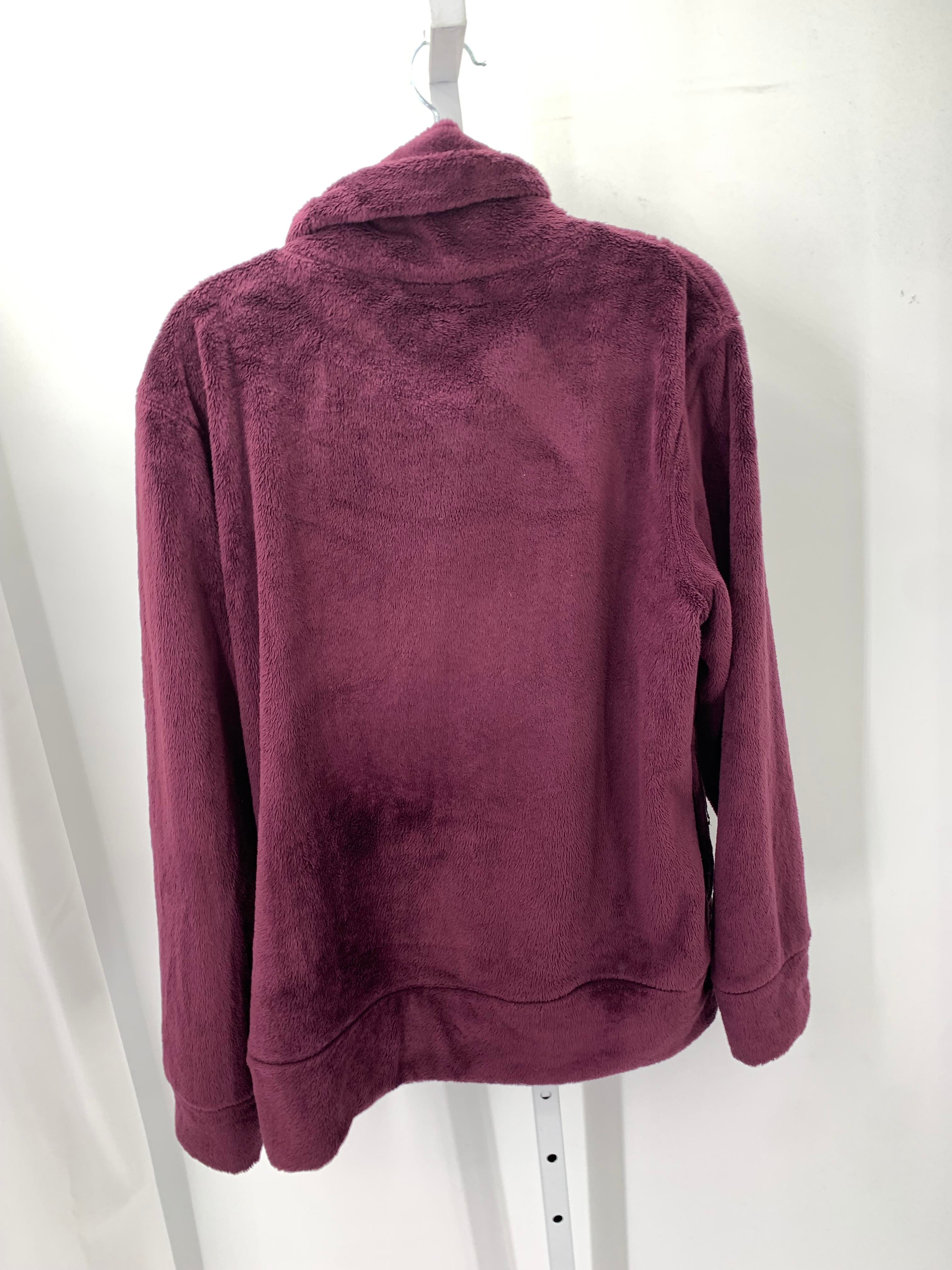 White Sierra Size Extra Large Misses Fleece Jacket