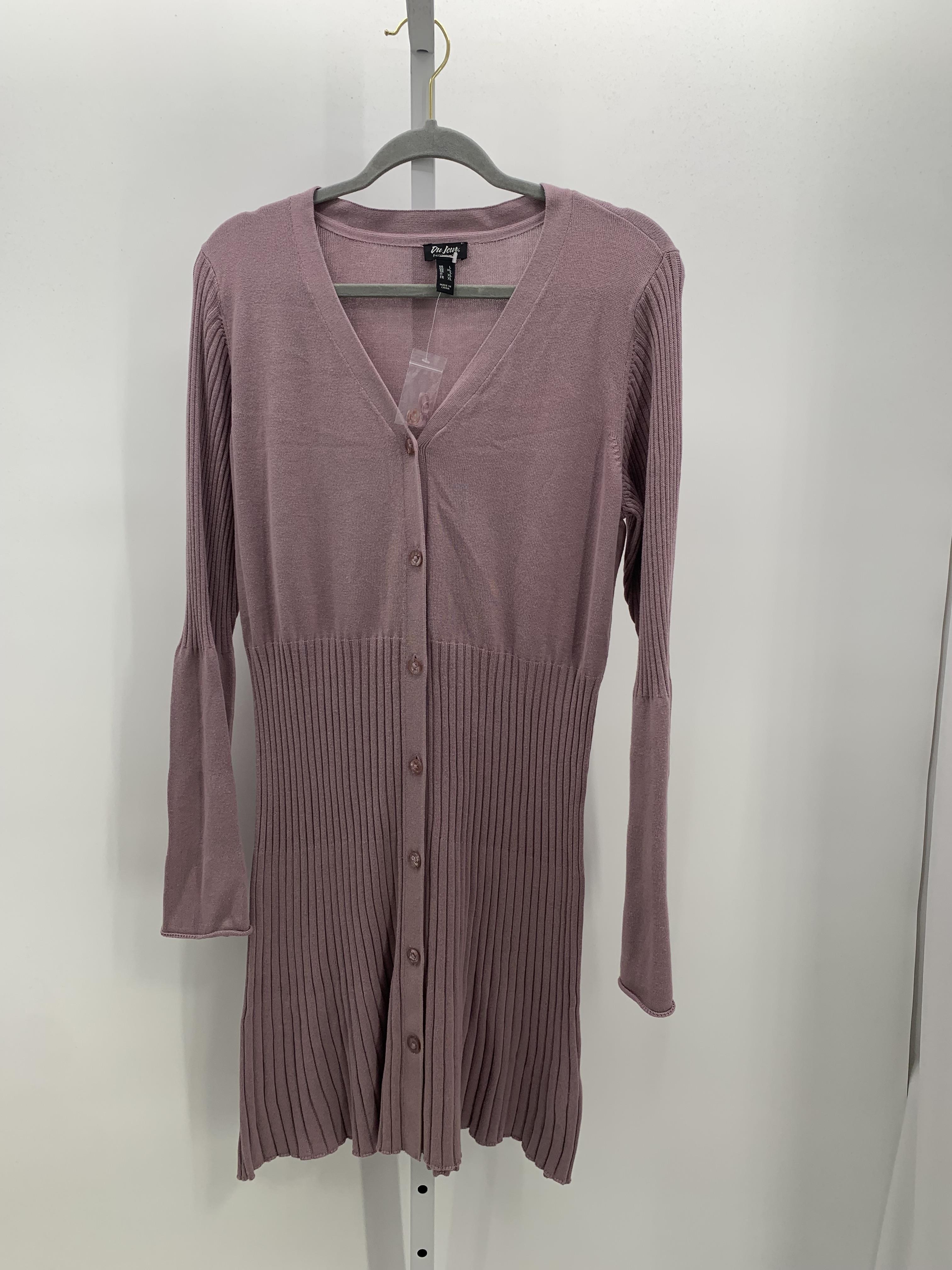 Size Extra Large Misses Long Sleeve Dress
