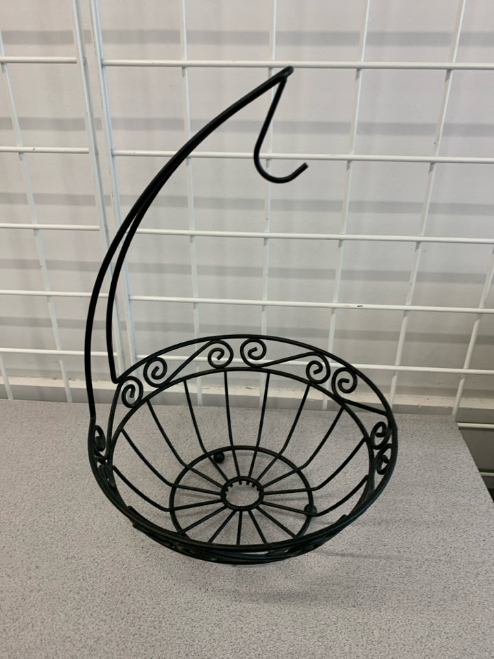 METAL BANANA HOLDER/FRUIT BASKET.