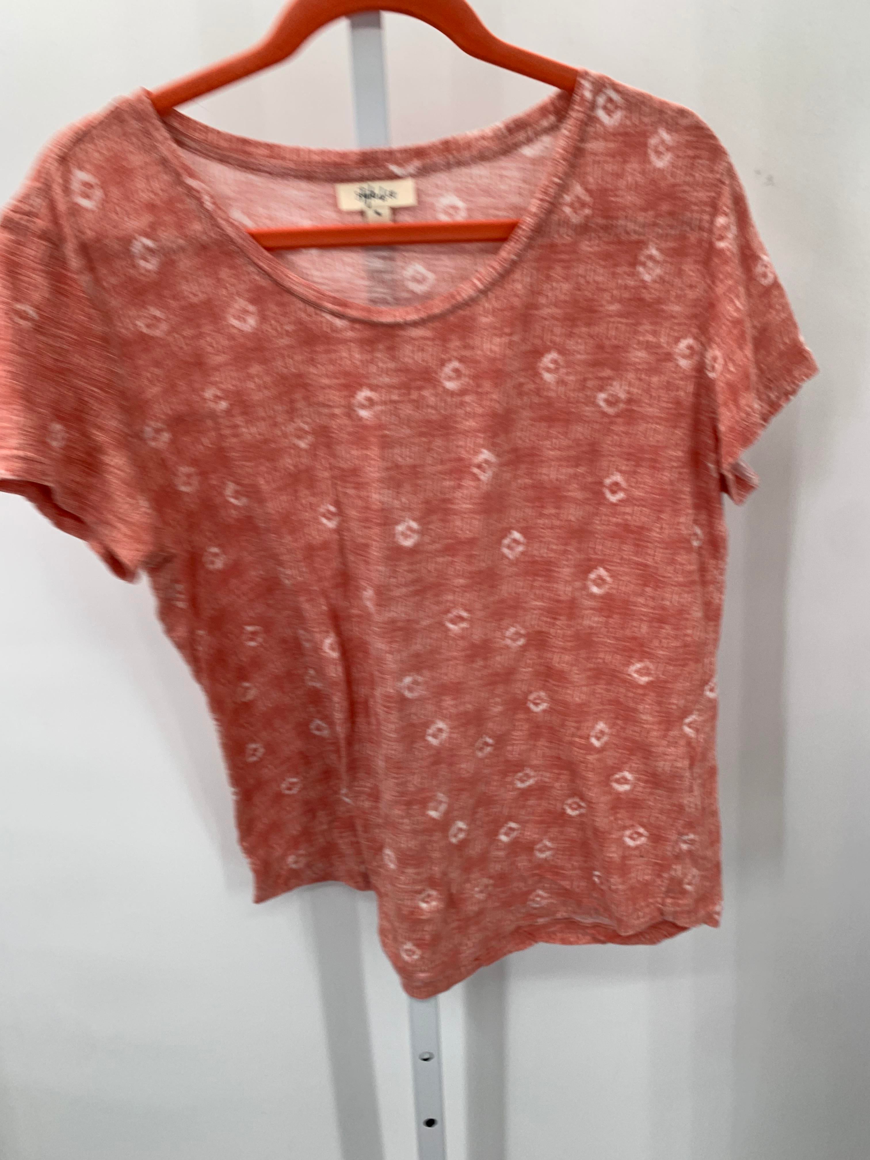 Style & Co. Size Medium Misses Short Sleeve Shirt