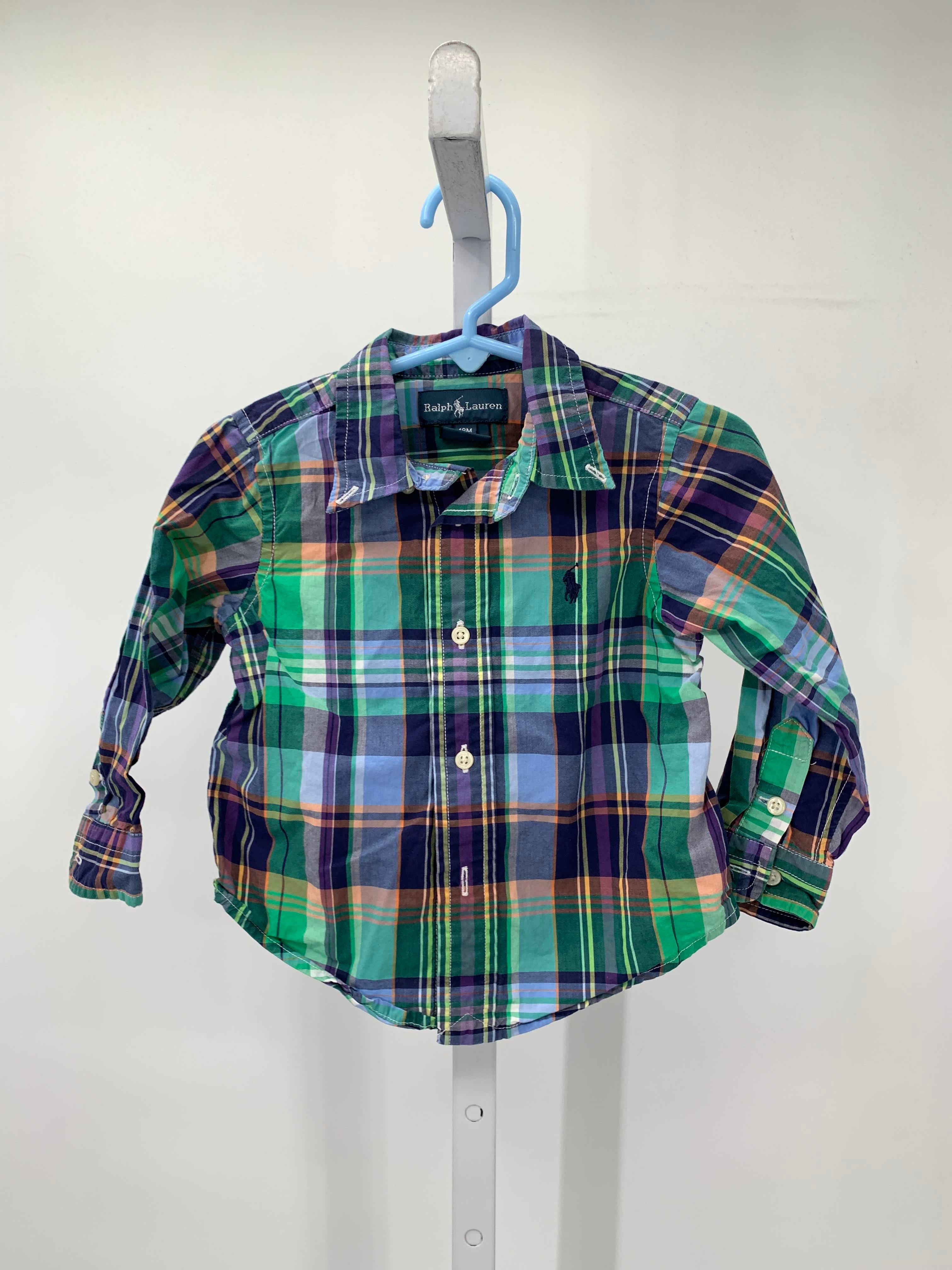 PLAID BTN DOWN