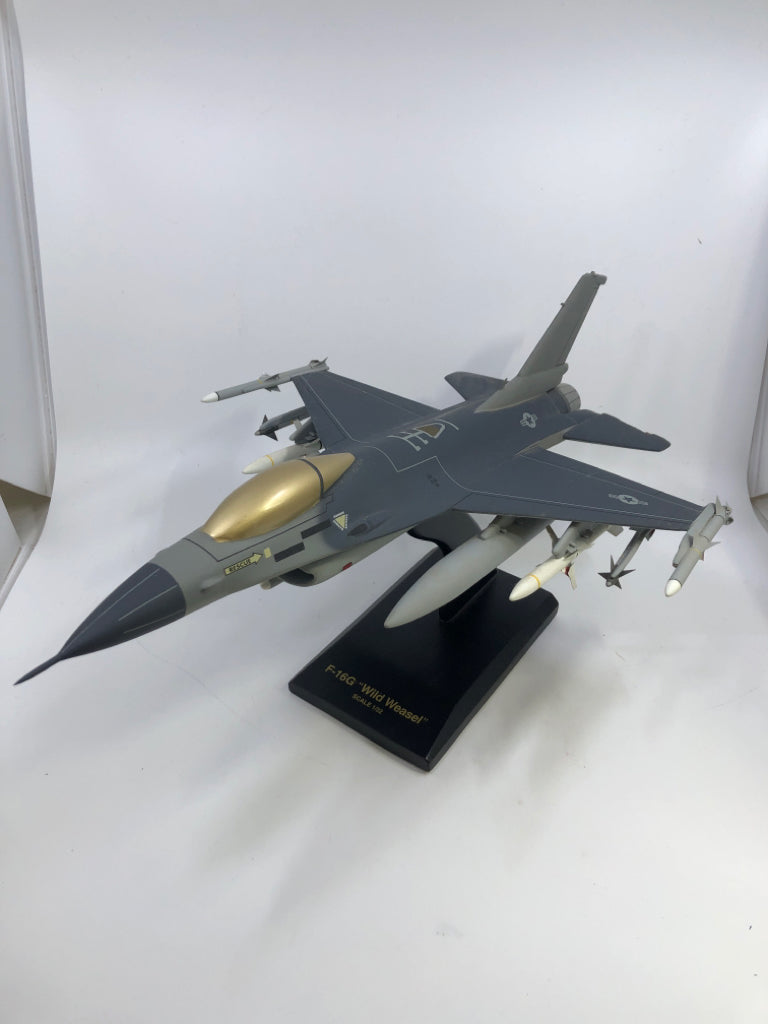 F-16G WILD WEASEL MODEL PLANE.