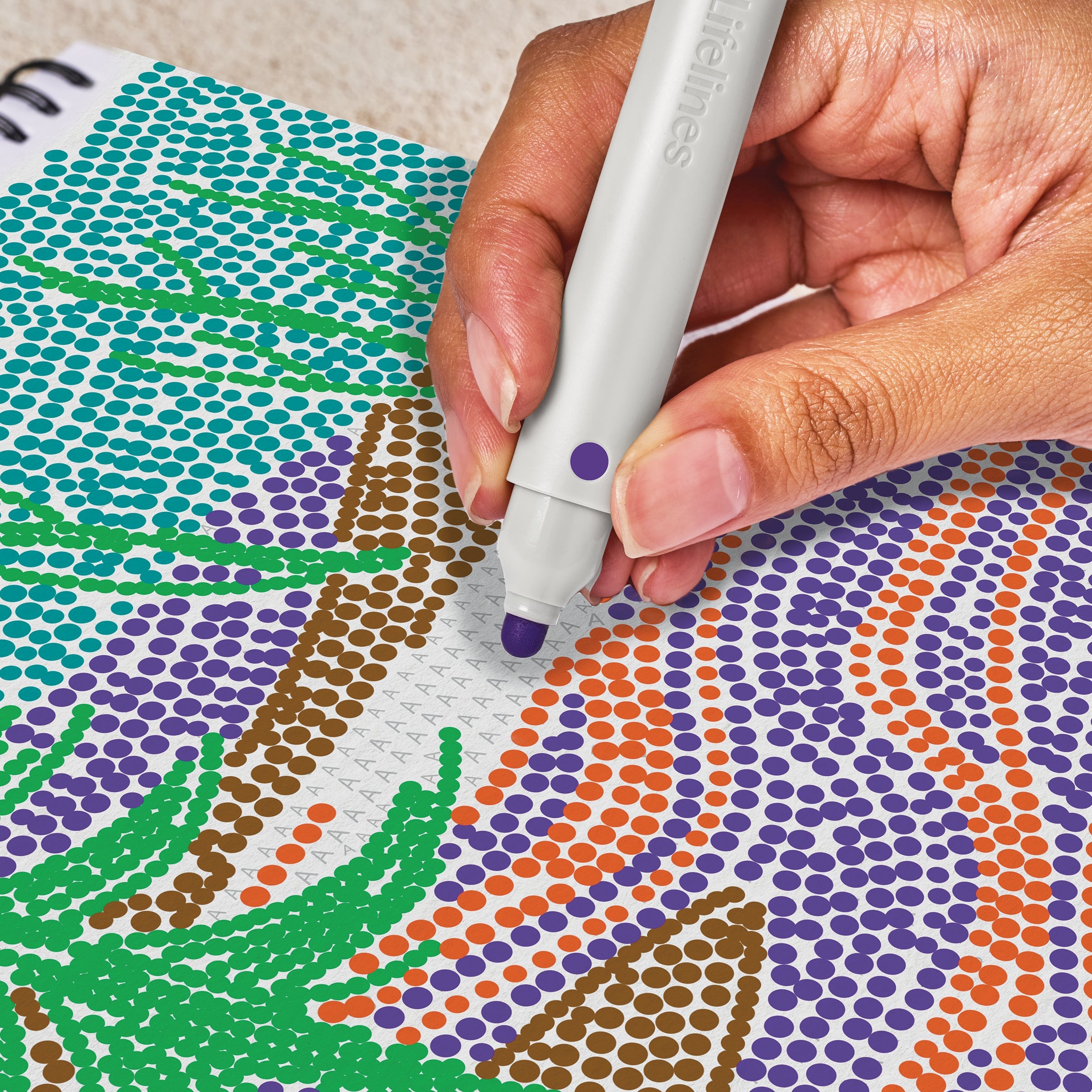 FlowArt Dot By Letter Landscapes - New