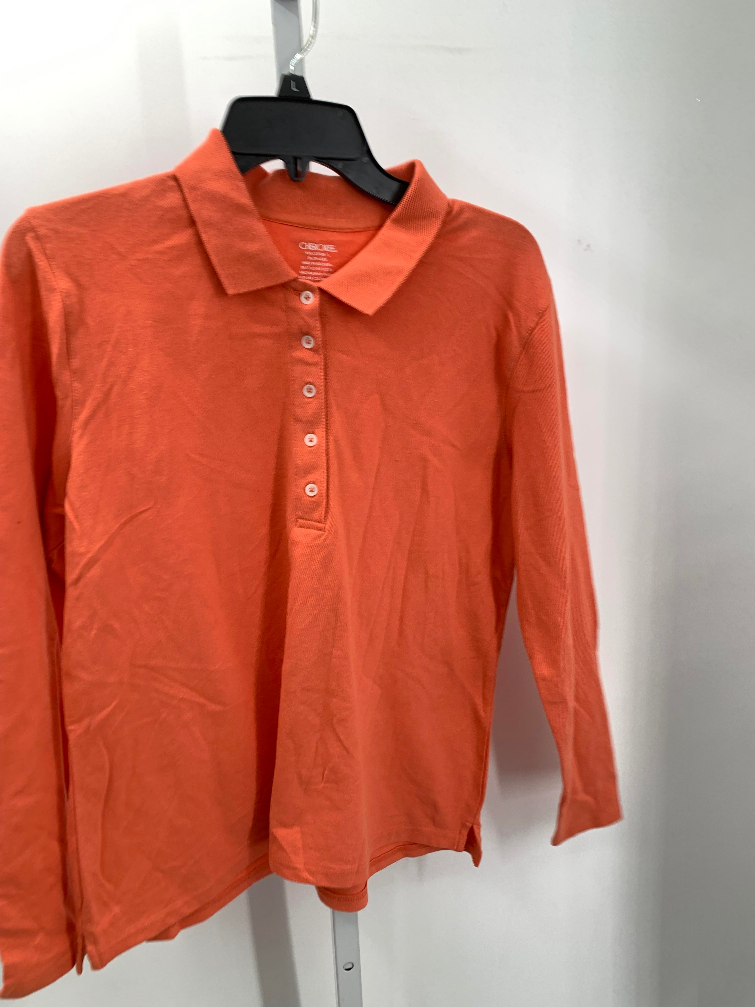 Cherokee Size Large Misses Long Sleeve Shirt