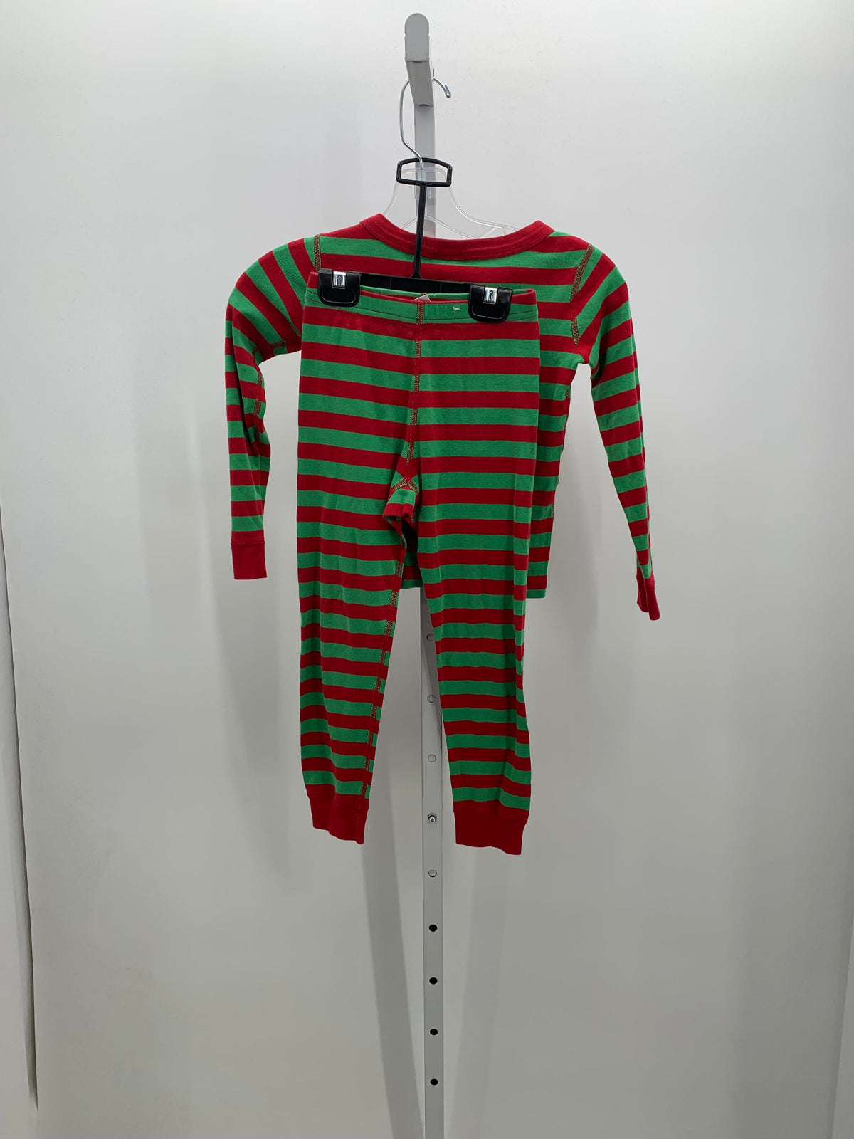GREEN STRIPES KNIT.