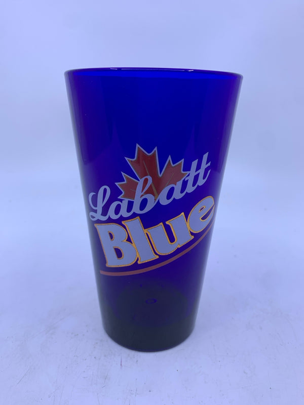 LABATT BLUE DRAFT GLASS.