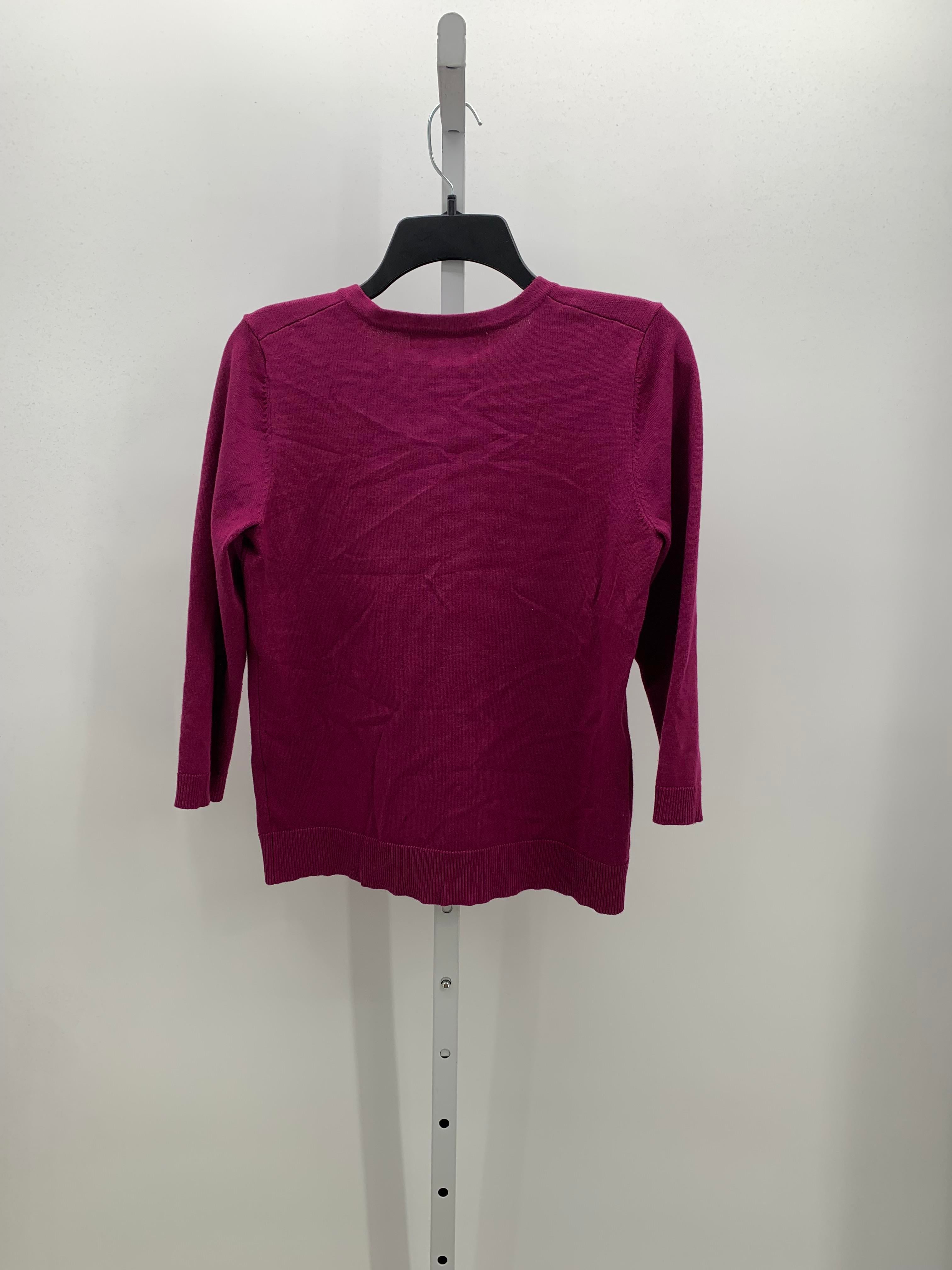 Berkley Jensen Size Medium Misses 3/4 Sleeve Sweater