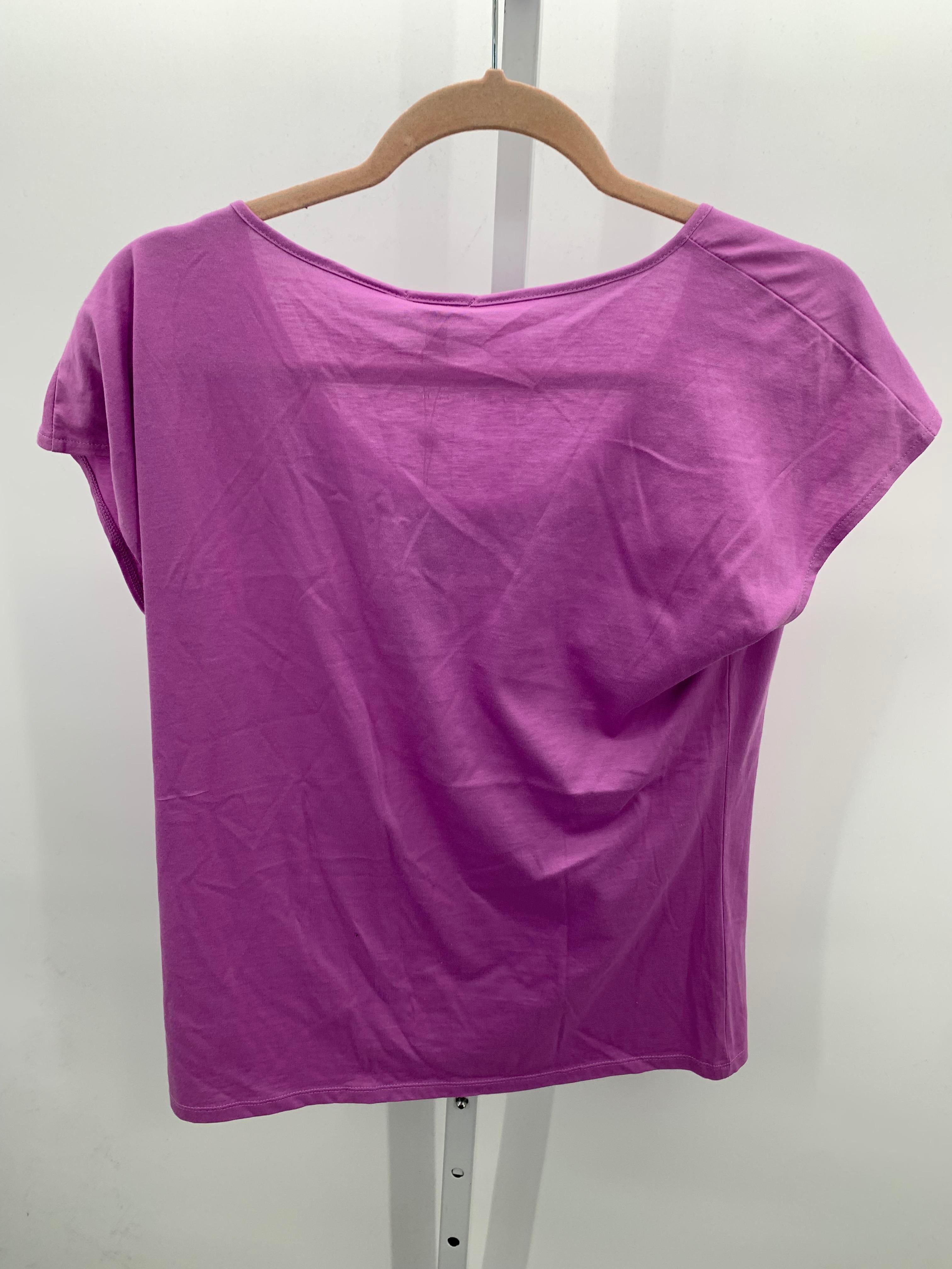 Talbots Size Small Misses Short Sleeve Shirt
